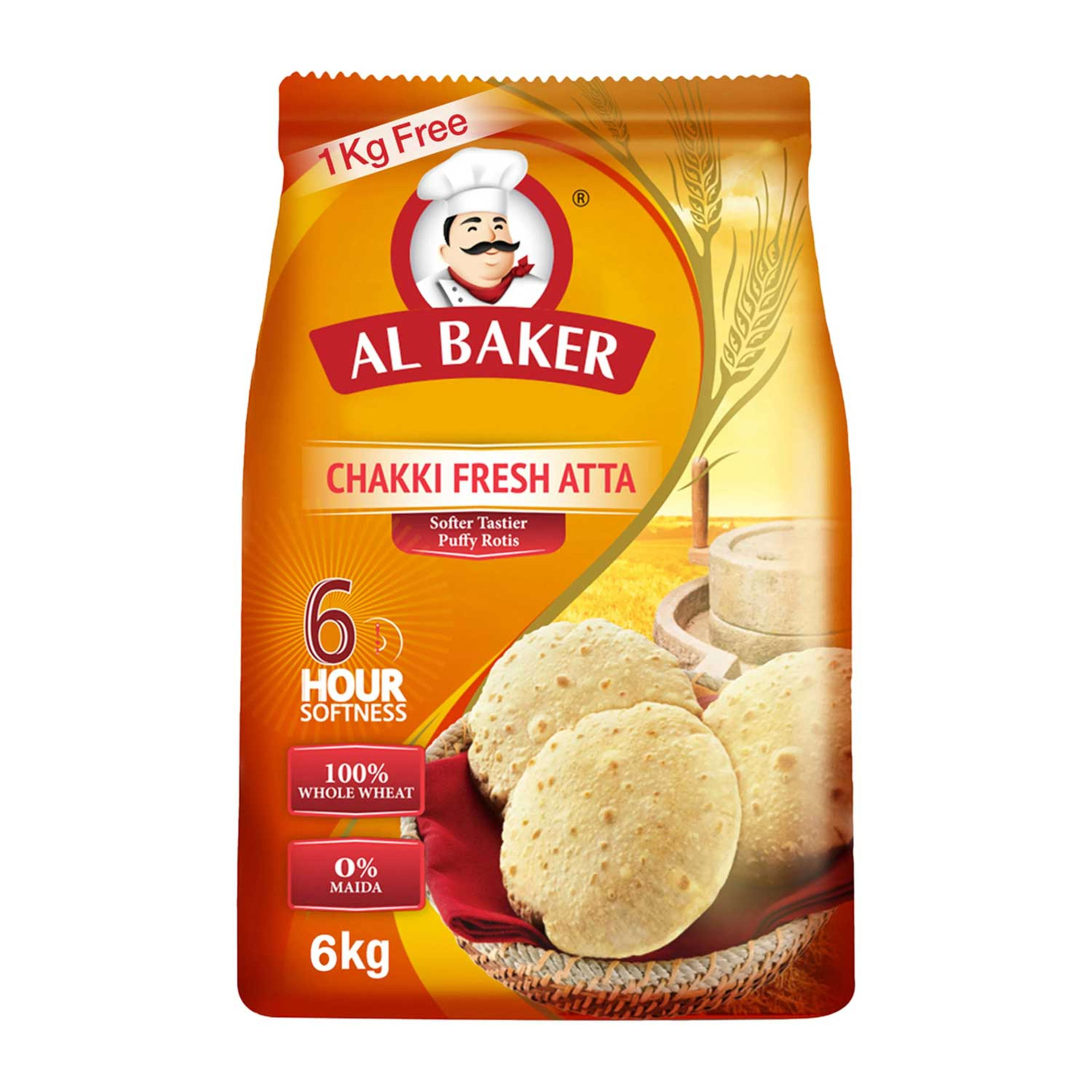 Al Baker Chakki Fresh Atta 5kg