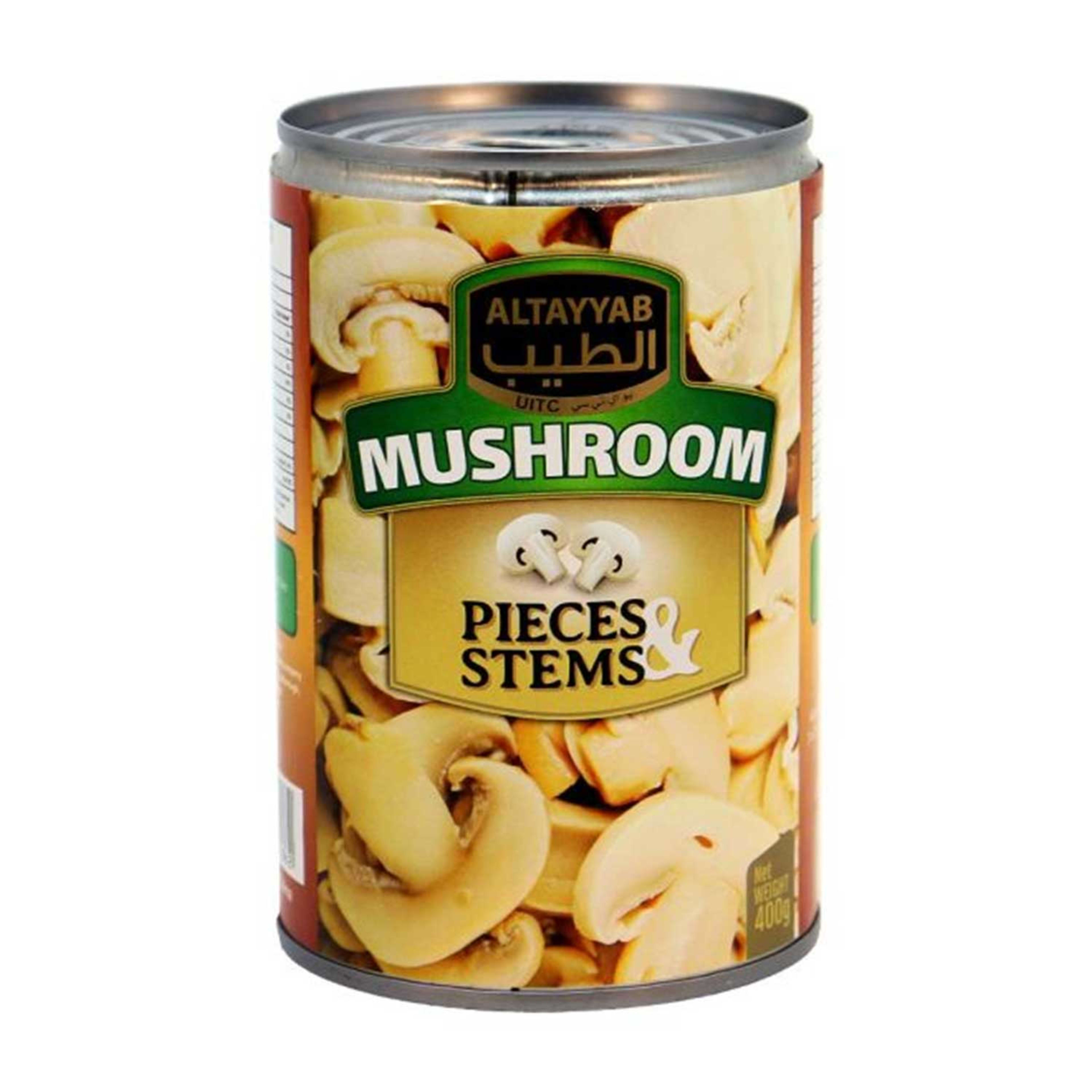 Al Tayyab Mushrooms Pieces & Stems 400gm