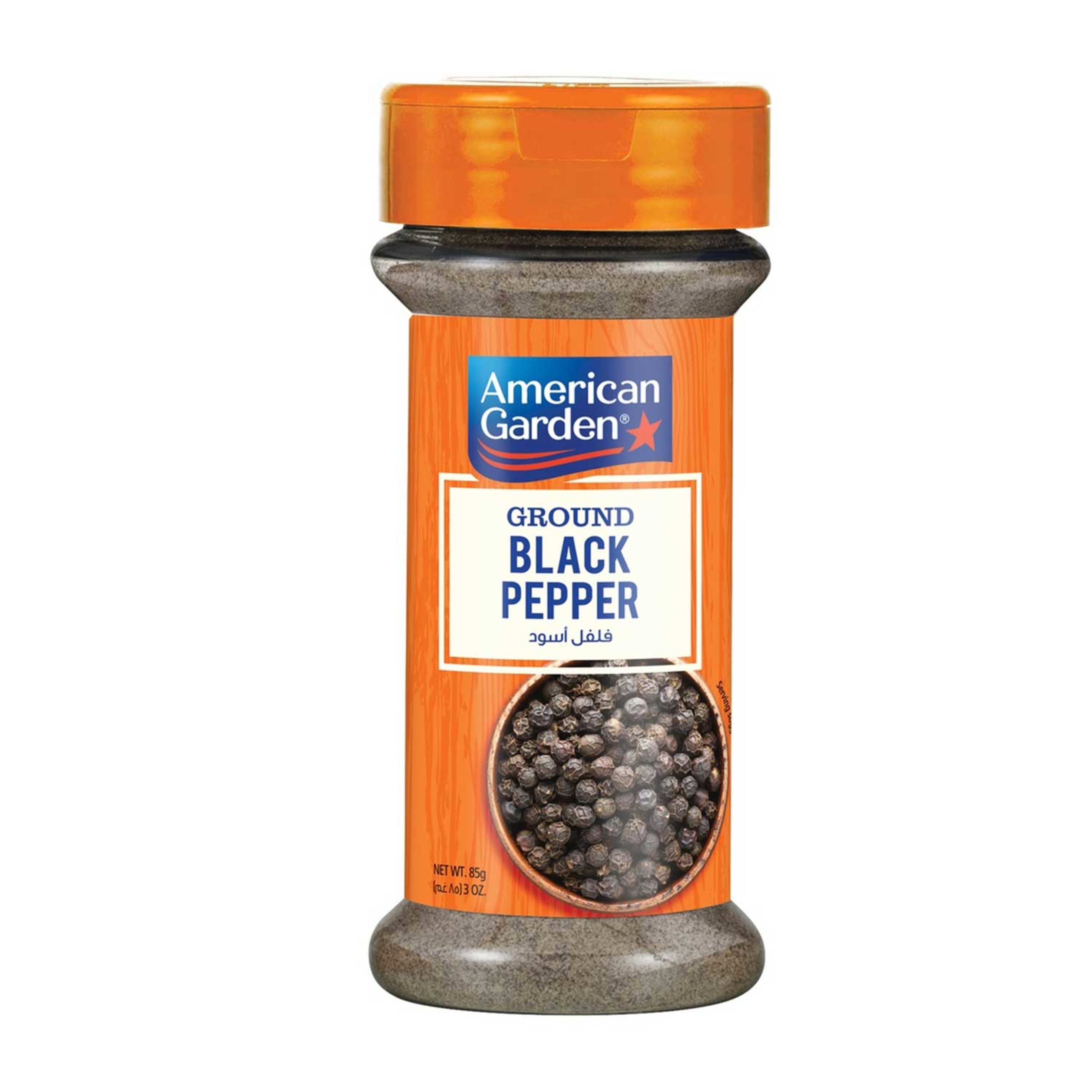 American Garden Black Pepper Ground 85gm