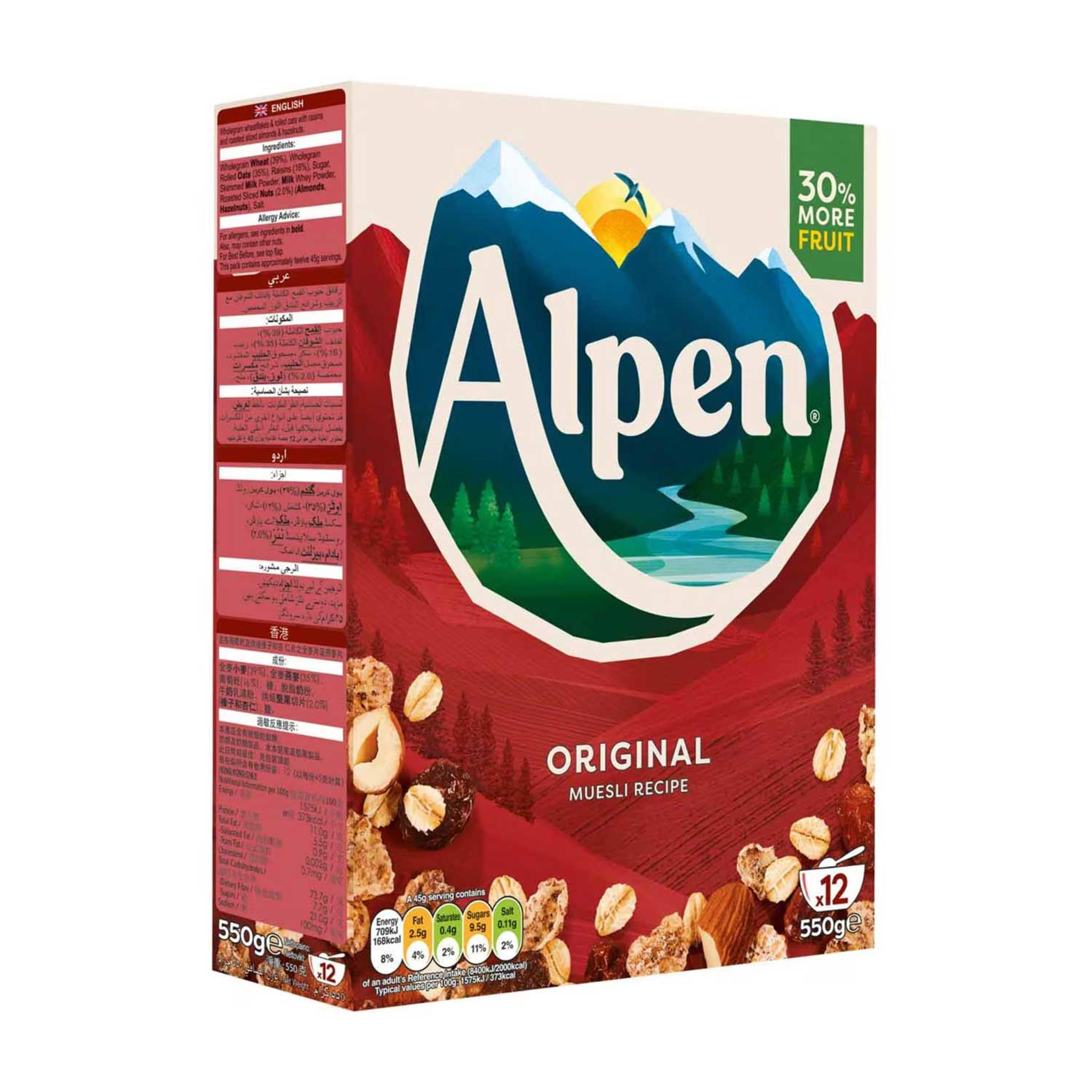 Alpen Original Muesli 550gm