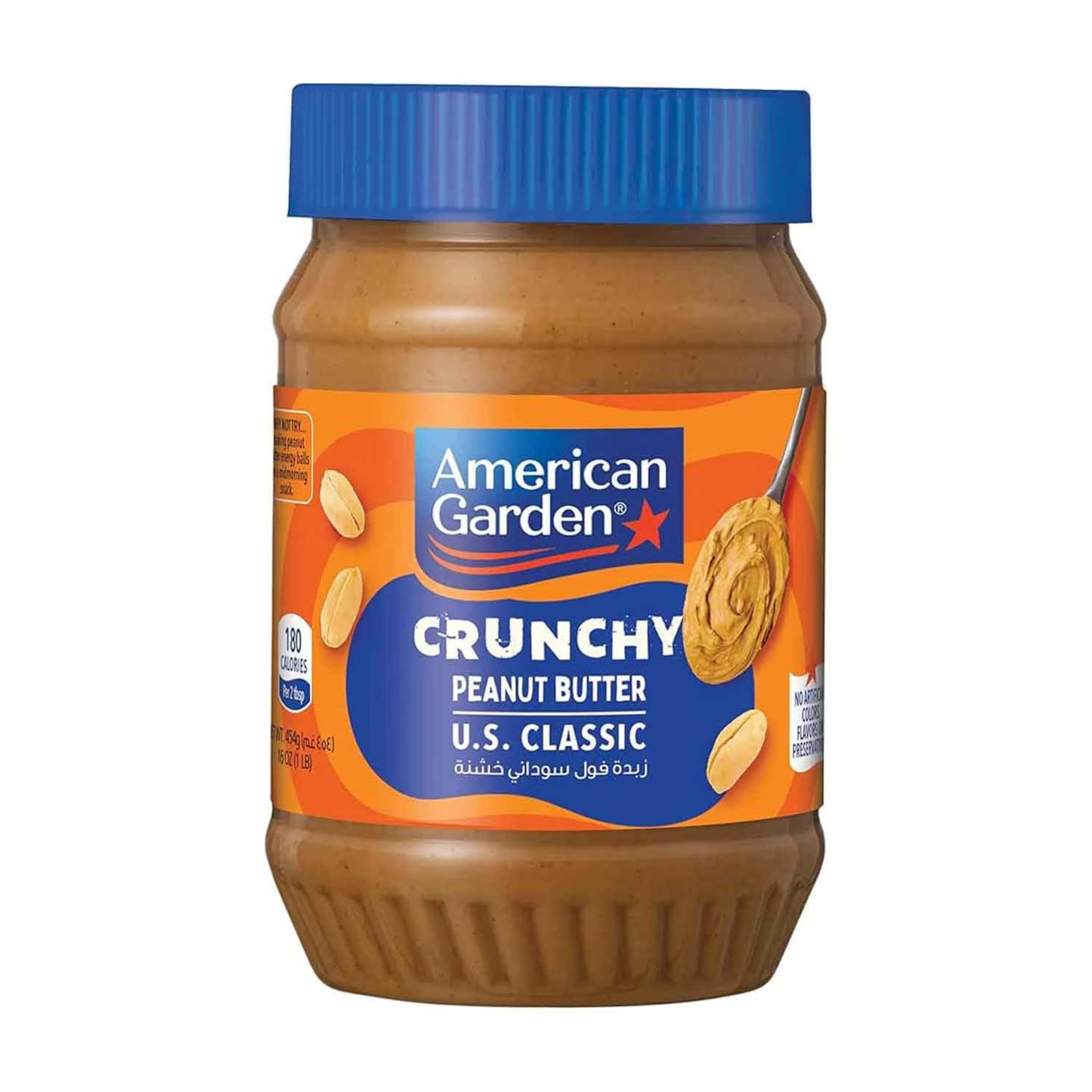 American Garden Peanut Butter Chunky 16oz/ 454gm