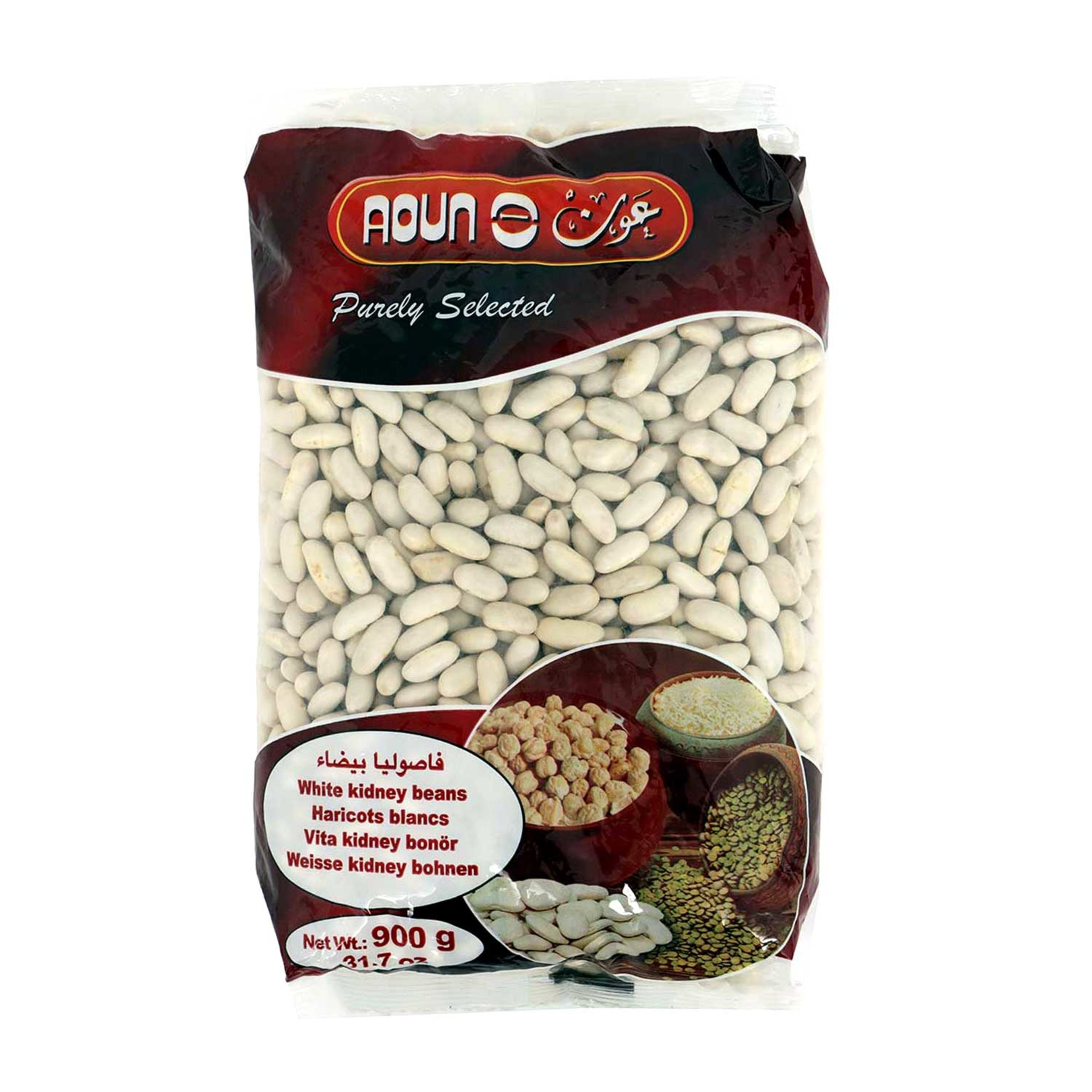 Aoun White Kidney Beans 900gm
