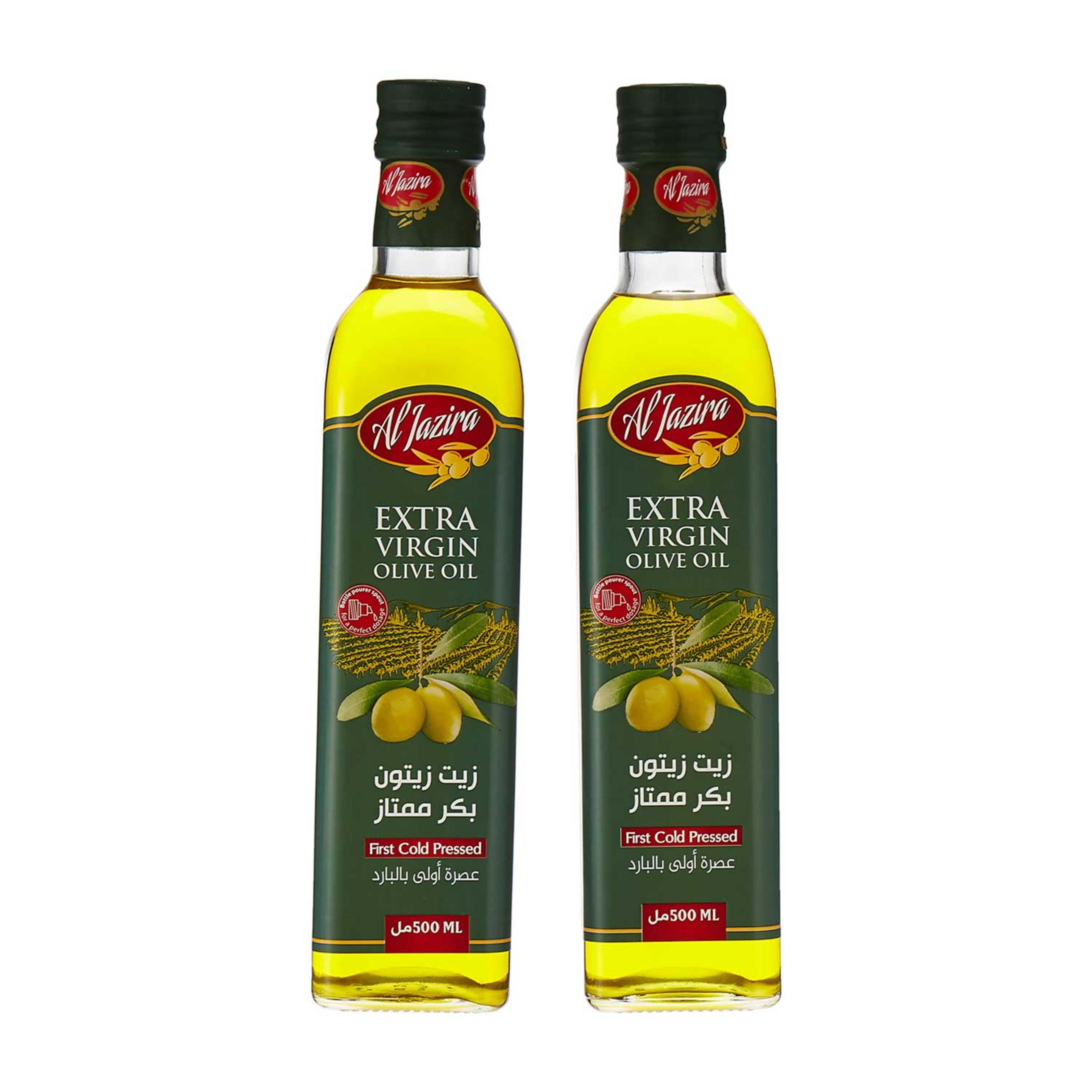 Al Jazira Extra Virgin Olive Oil 2x500ml