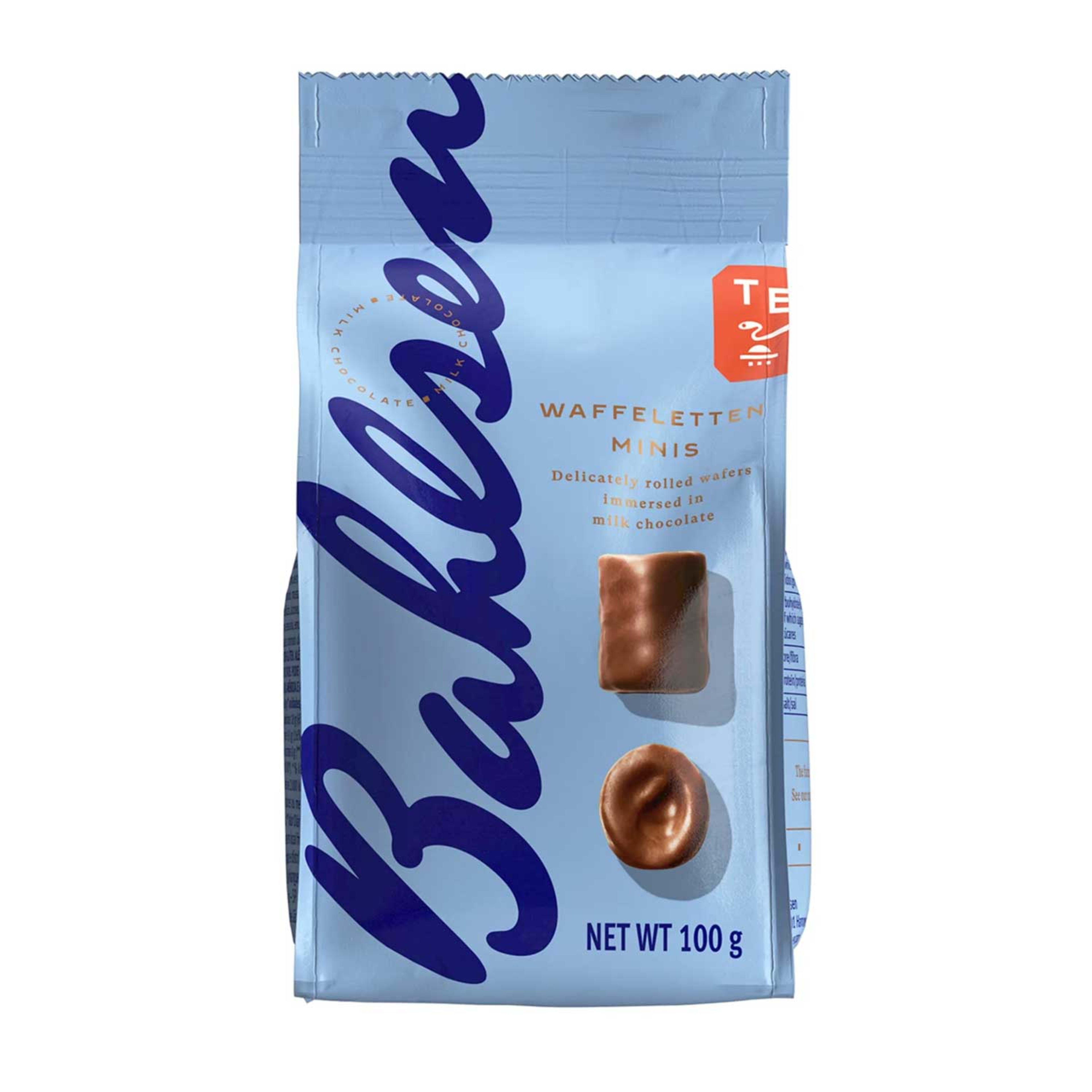 Bahlsen Choco Friends Mini Crunchy Wafer Rolls 100gm