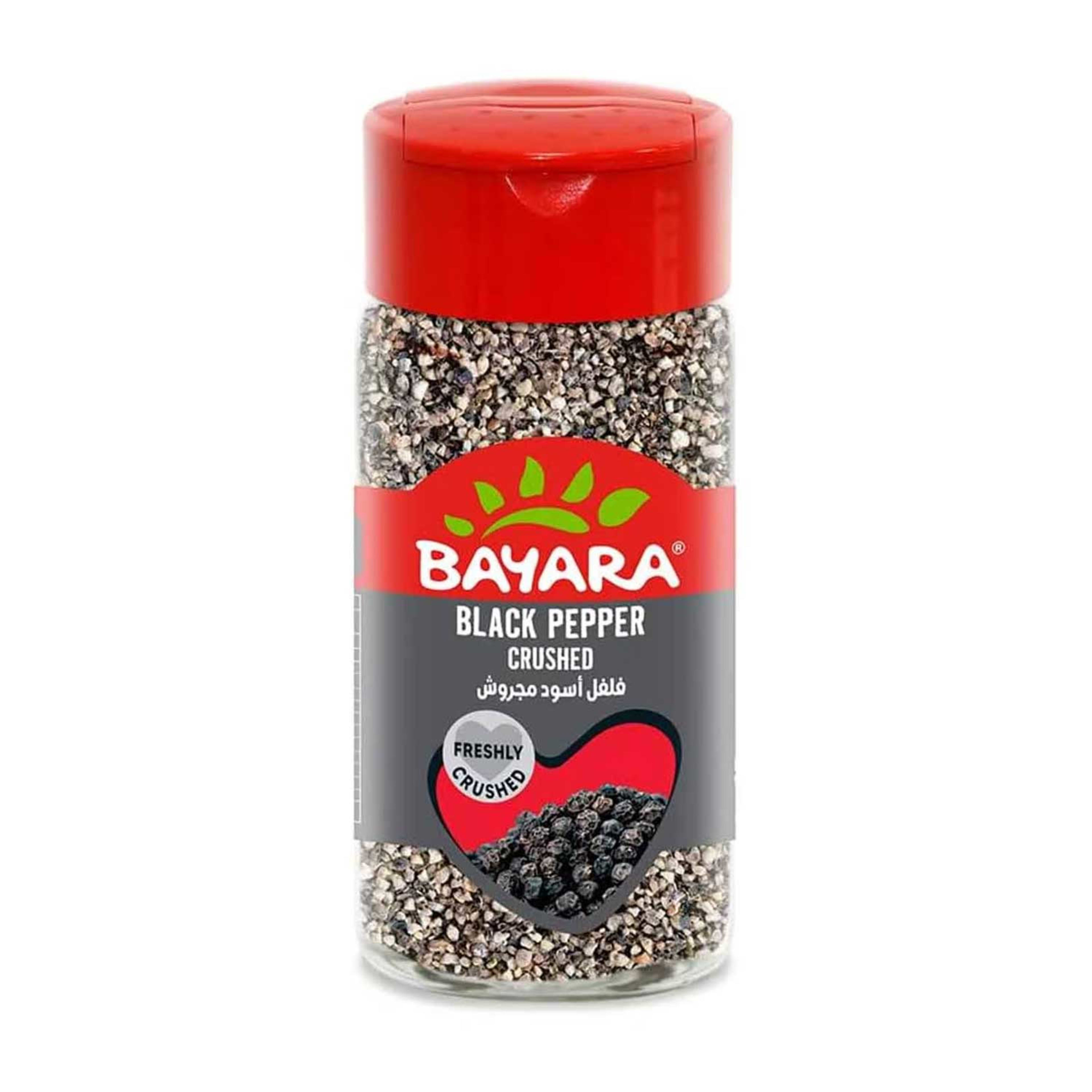 Bayara Black Pepper Crushed 50gm Gy003