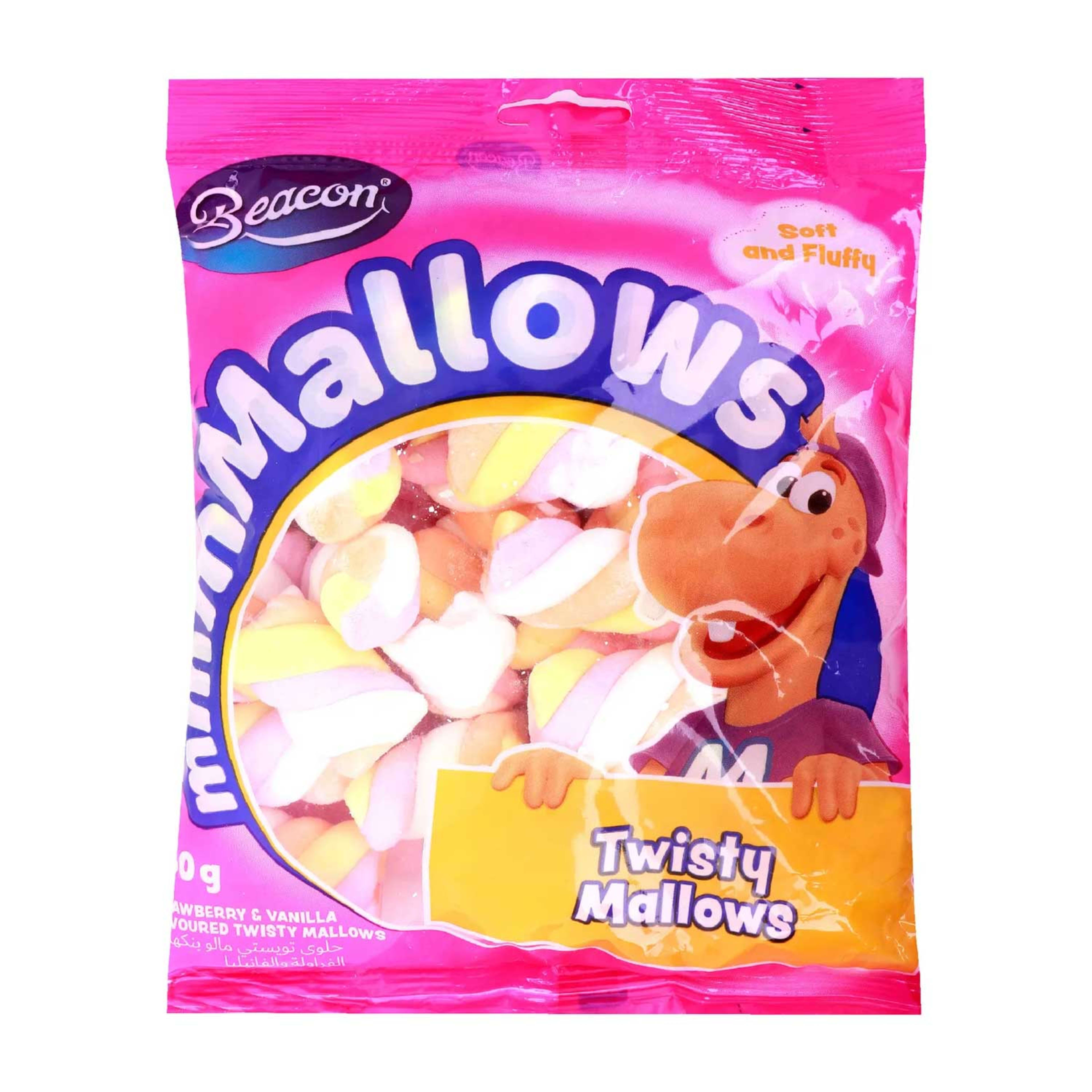 Beacon Mallows Twisters Marshmallow 150gm