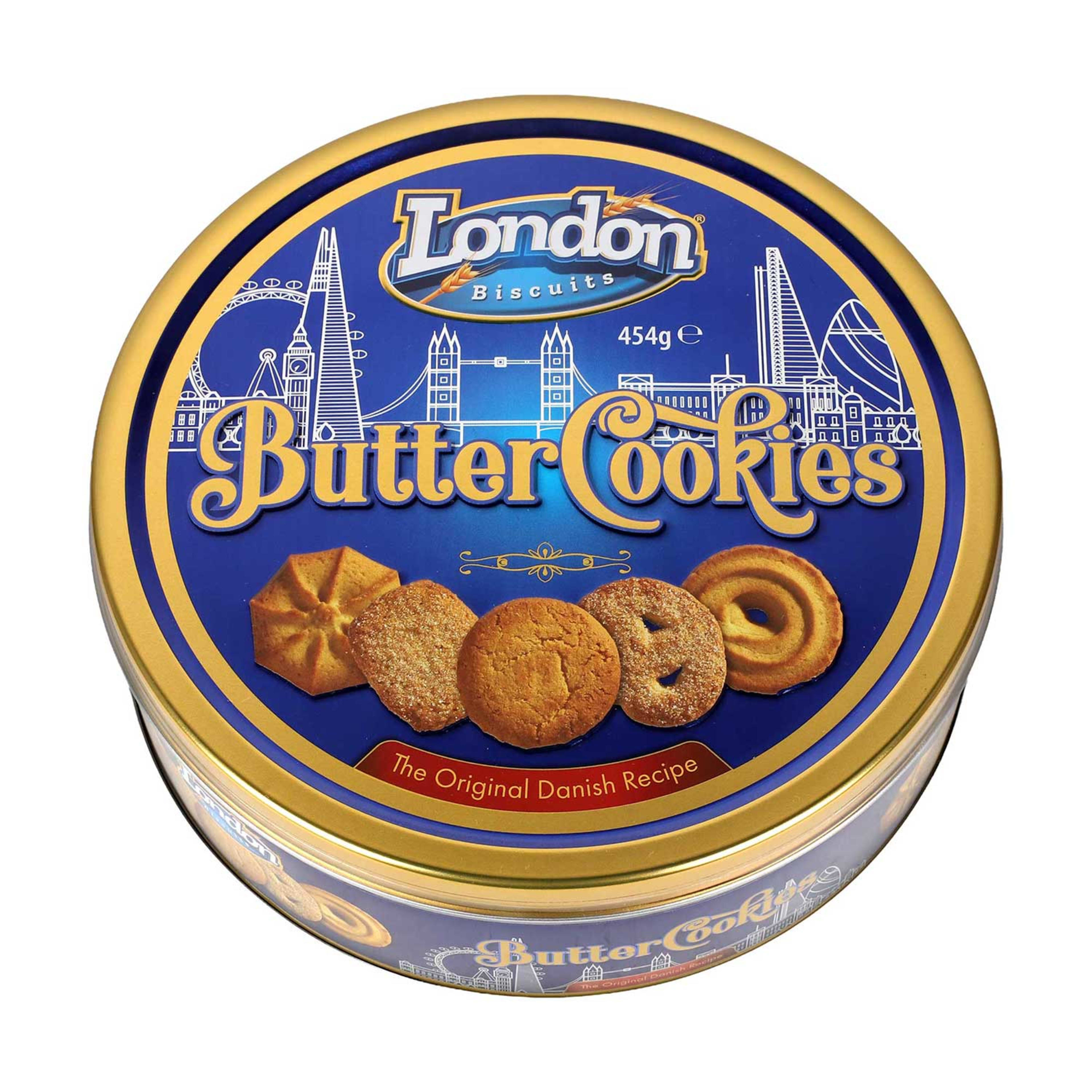 London Biscuits Assorted Butter Cookies 454gm