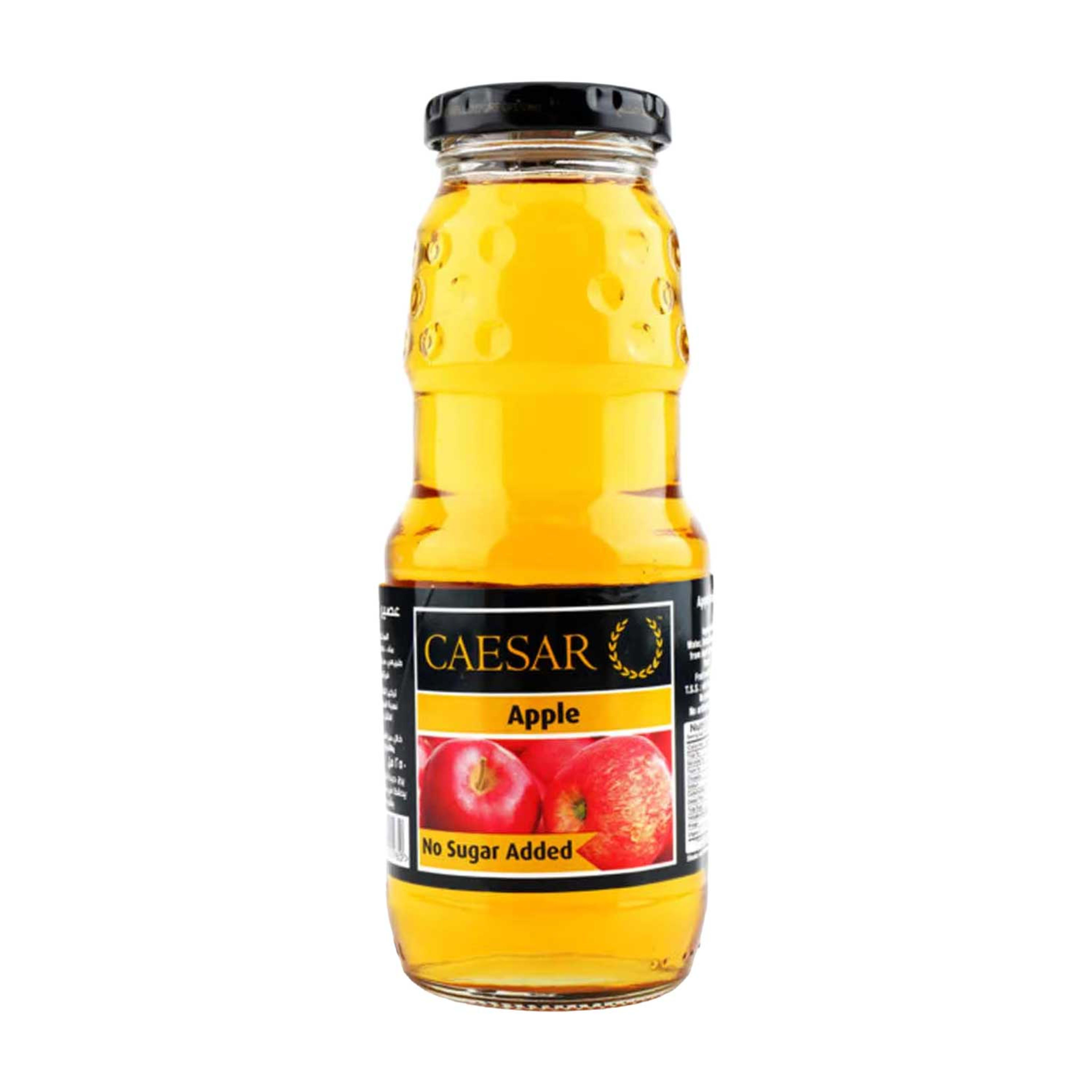 Caesar Apple Juice Bottle No Sugar Added 250ml