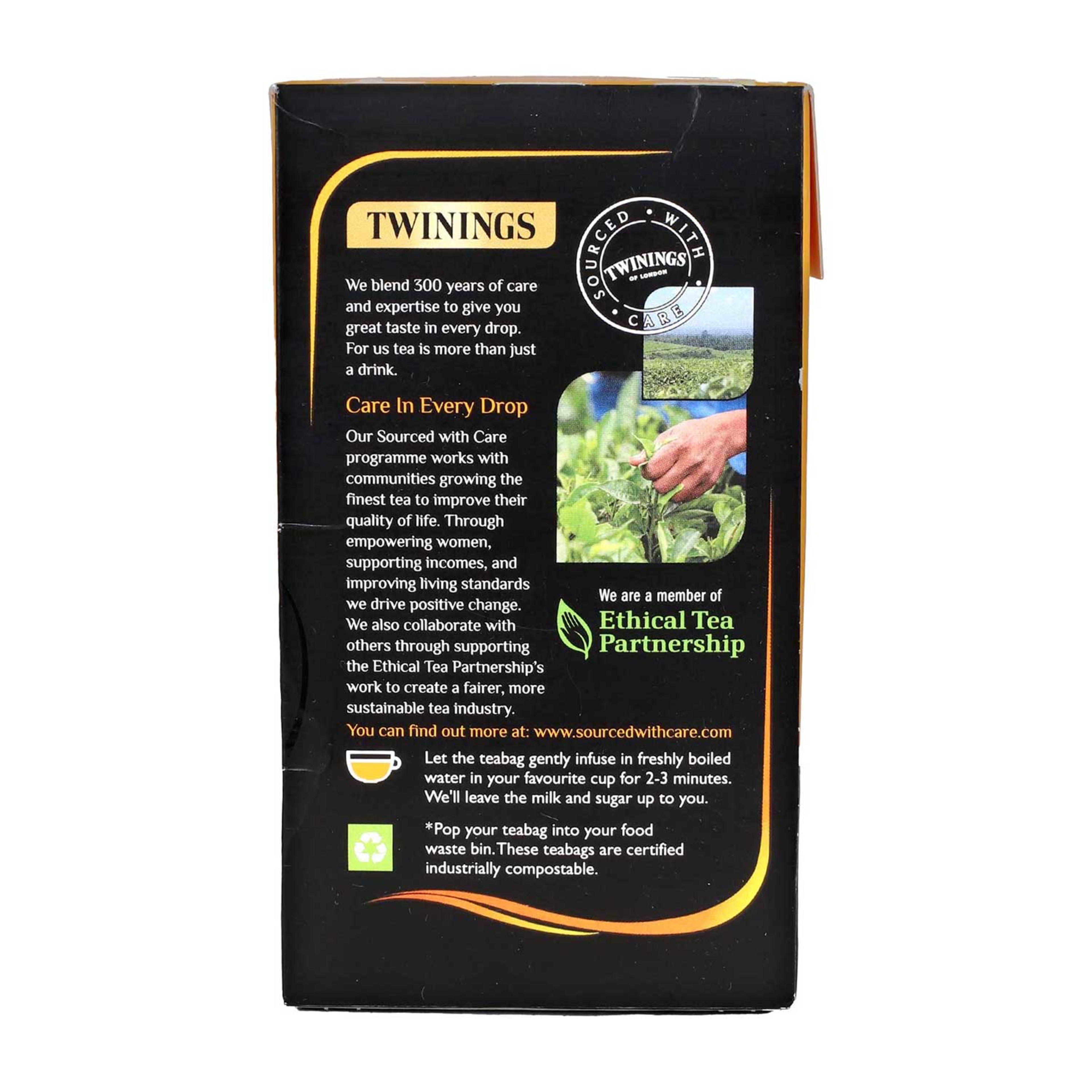 Twinings English Breakfast Tea 40 Bags 100gm - image 2