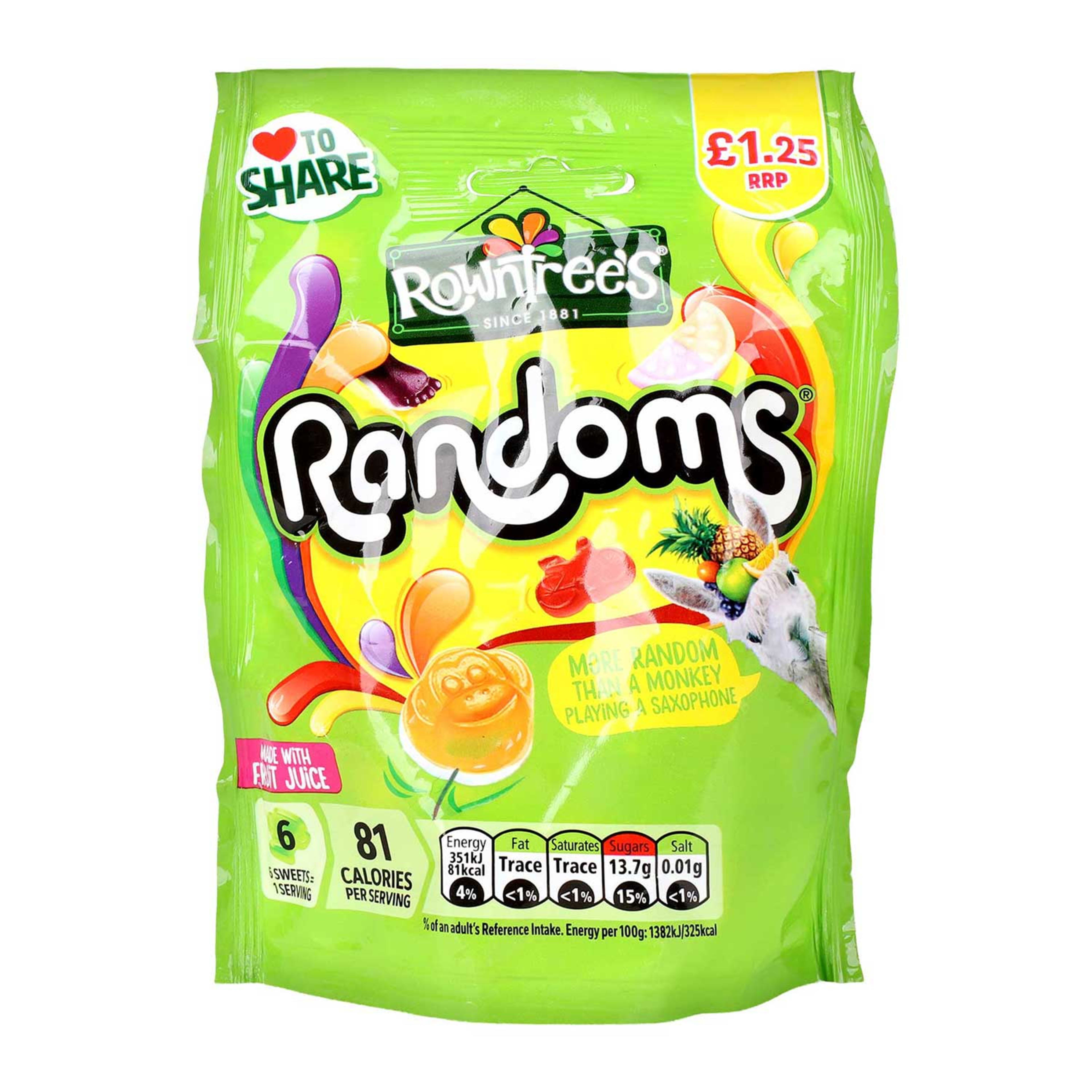 Rowntree's Randoms Jelly 120gm
