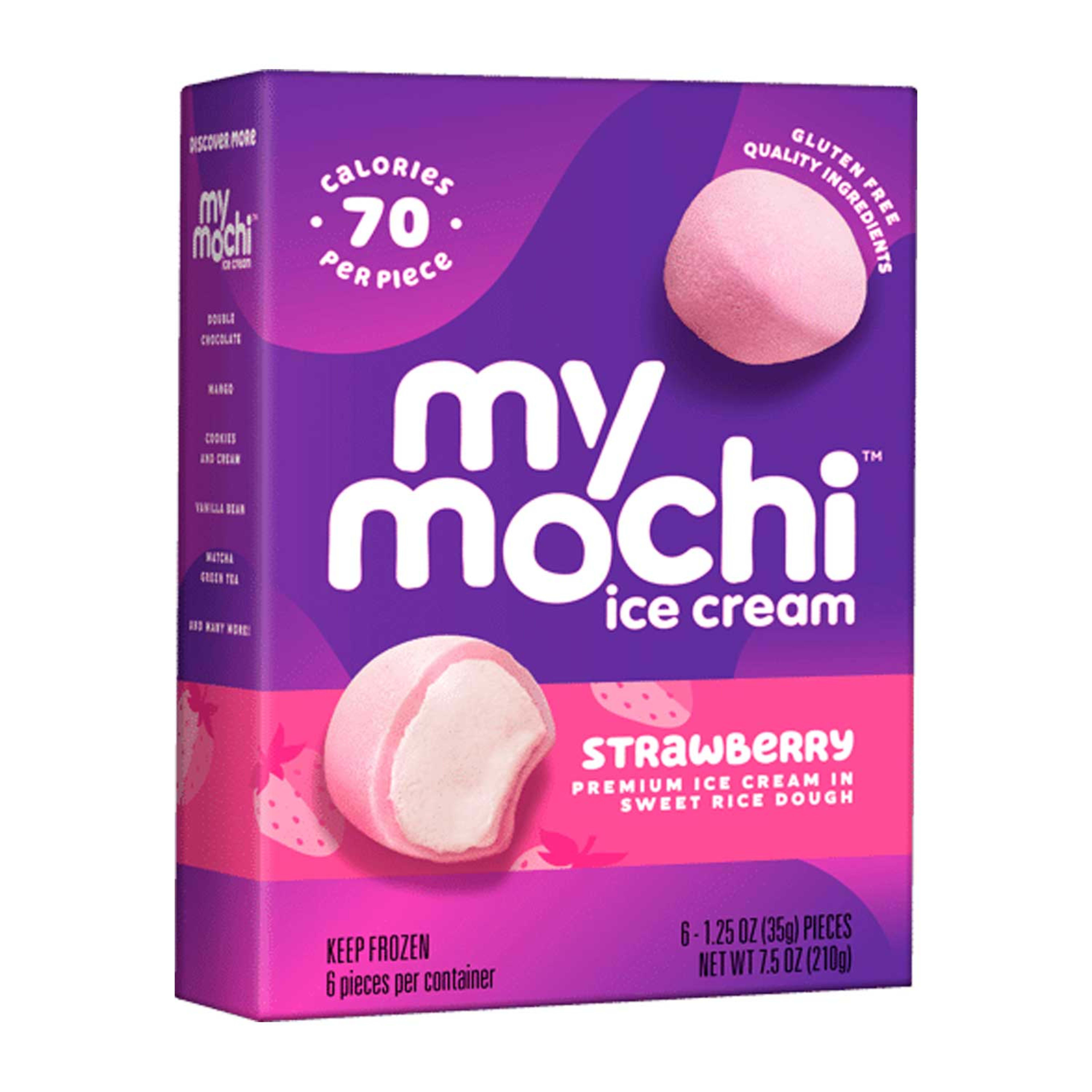 My Mochi Ice Cream Strawberry 210gm (210ml)