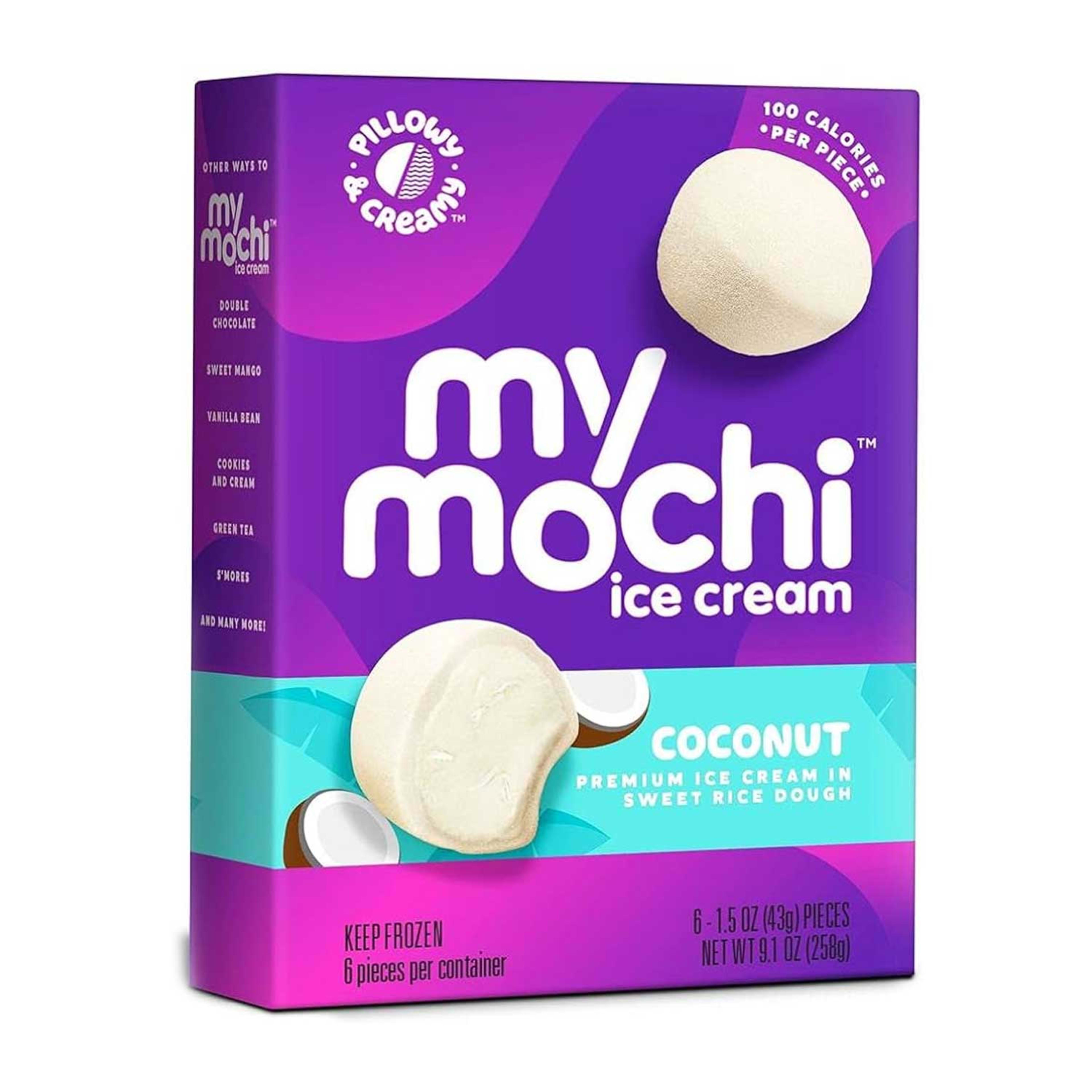 My Mochi Ice Cream Coconut Flavoured 210gm (210ml)