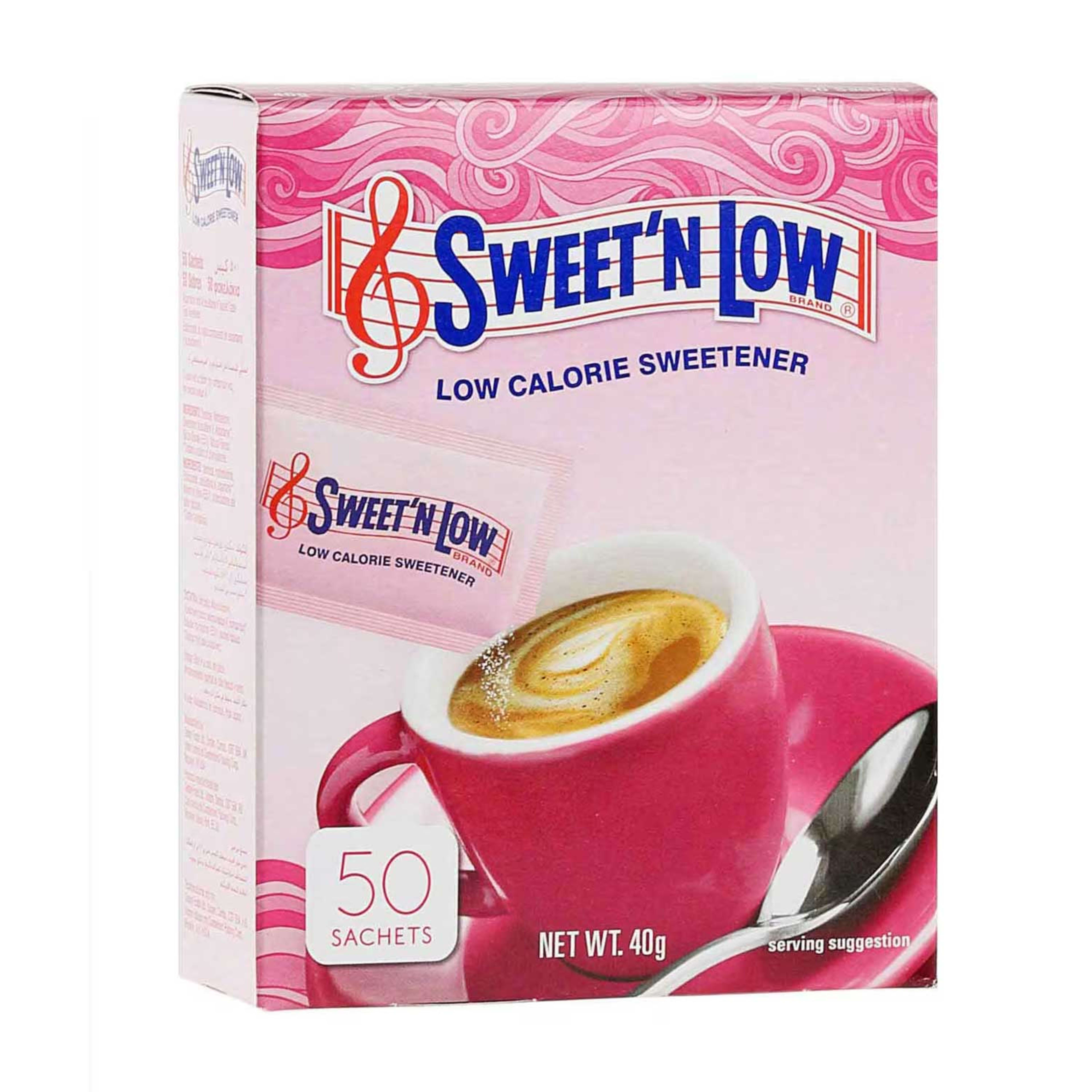 Sweet'n Low Low Calorie Sweetener 50 Sachet 40gm