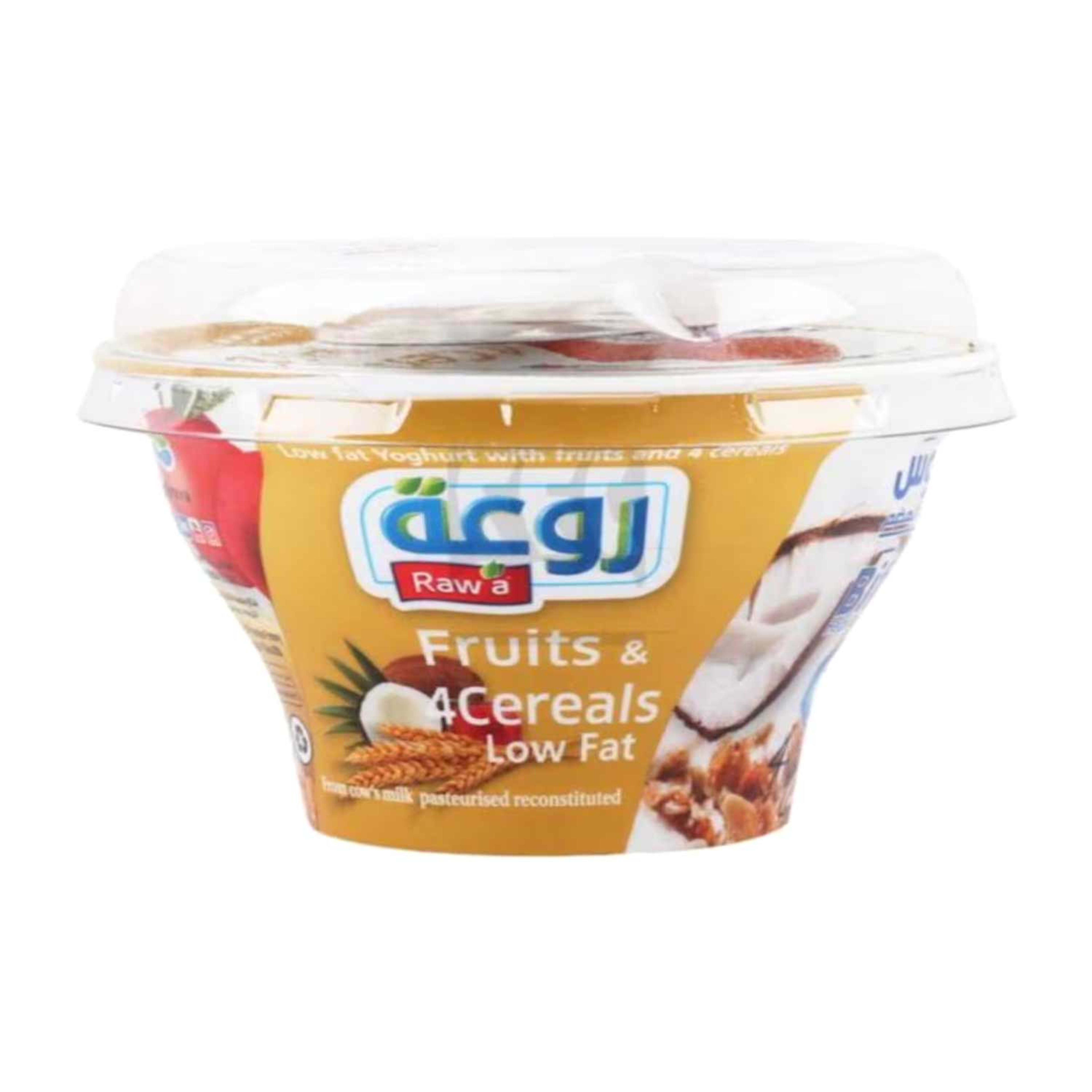 Rawa Lf 4 Cereals Yoghurt with Fruits 150gm