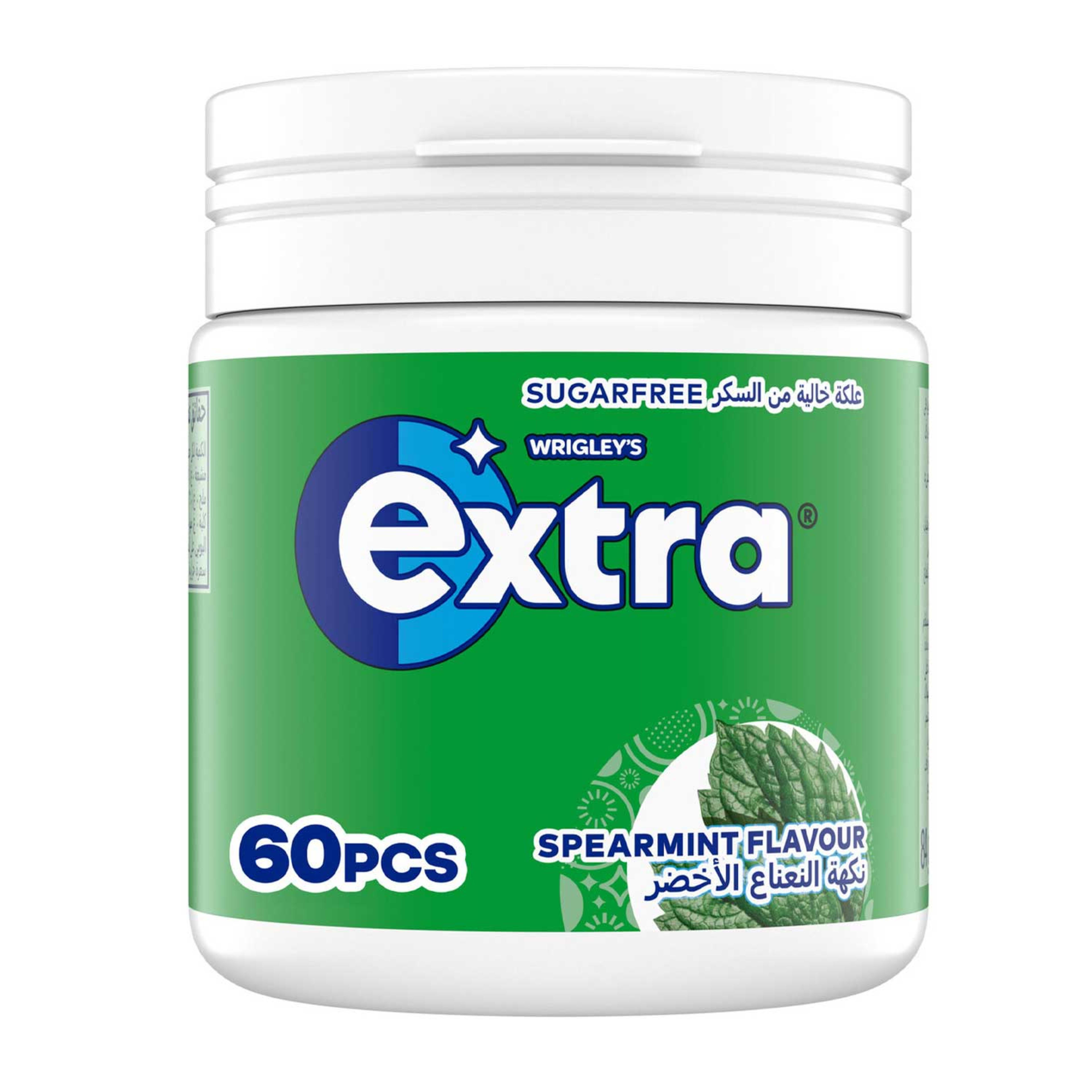 Wrigley's Extra Spearmint S/f Gum 60s 84gm