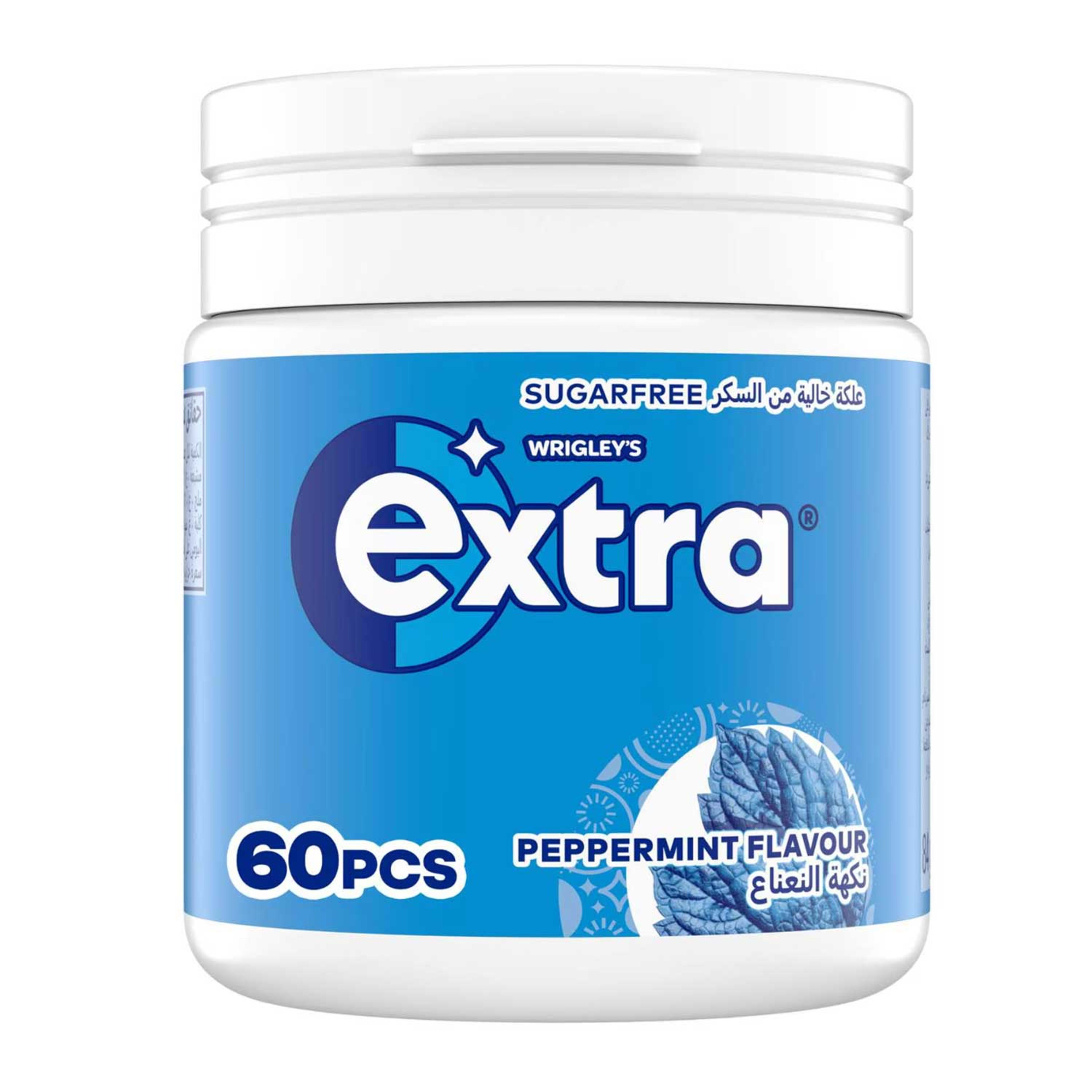 Wrigley's Extra Peppermint S/f Gum 60s 84gm