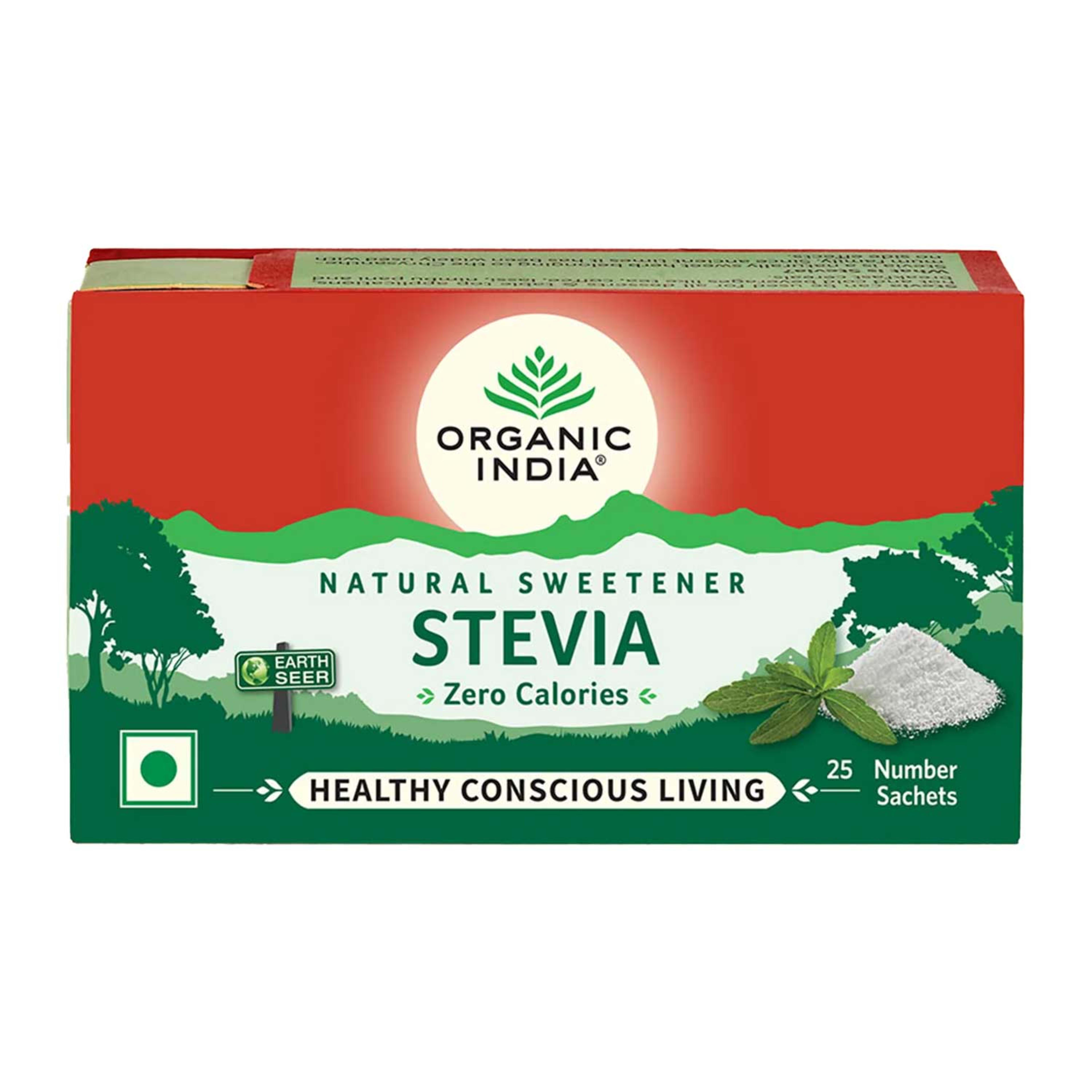 Organic India Natural Sweetener Stevia 25s