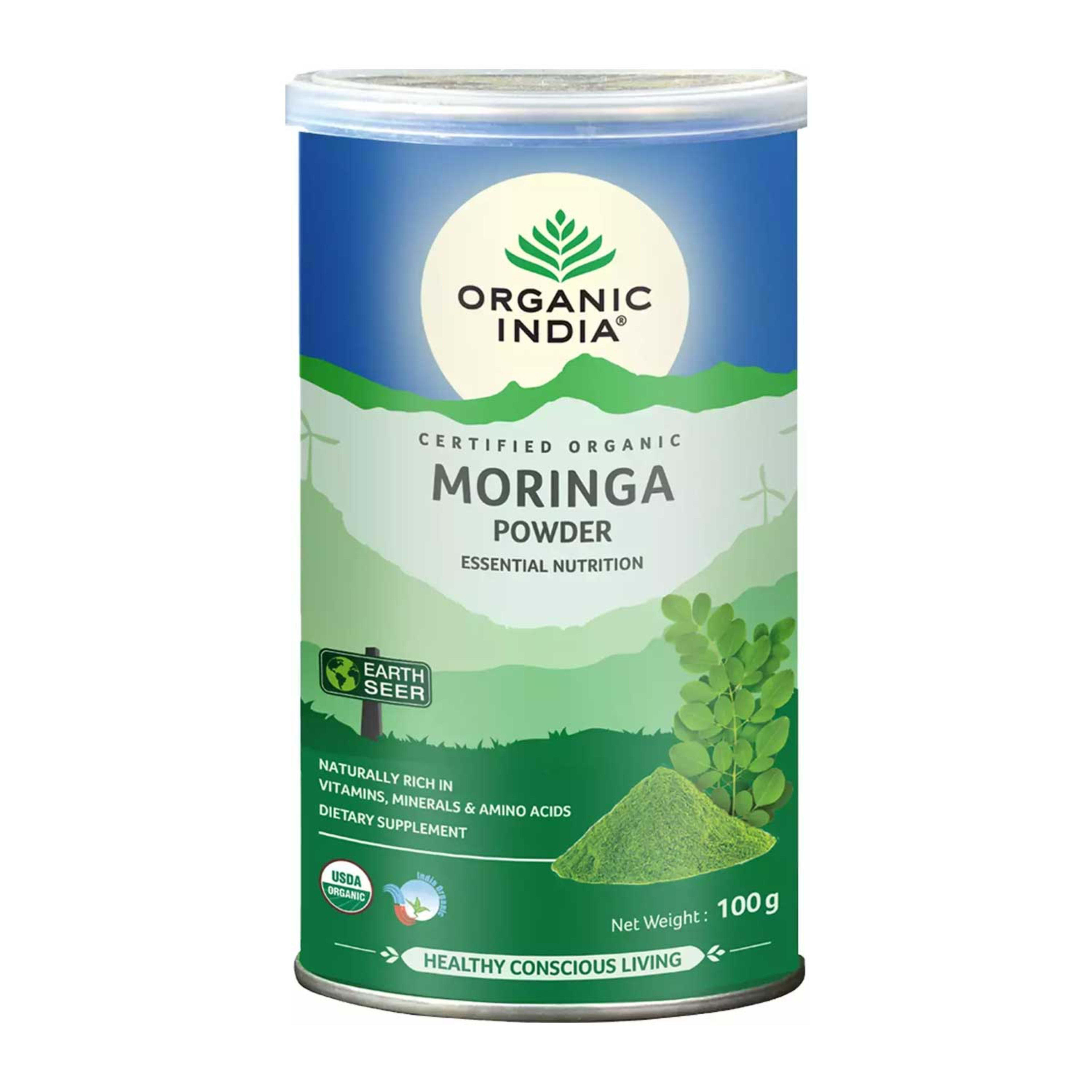 Organic India Moringa Leaf Powder 100gm