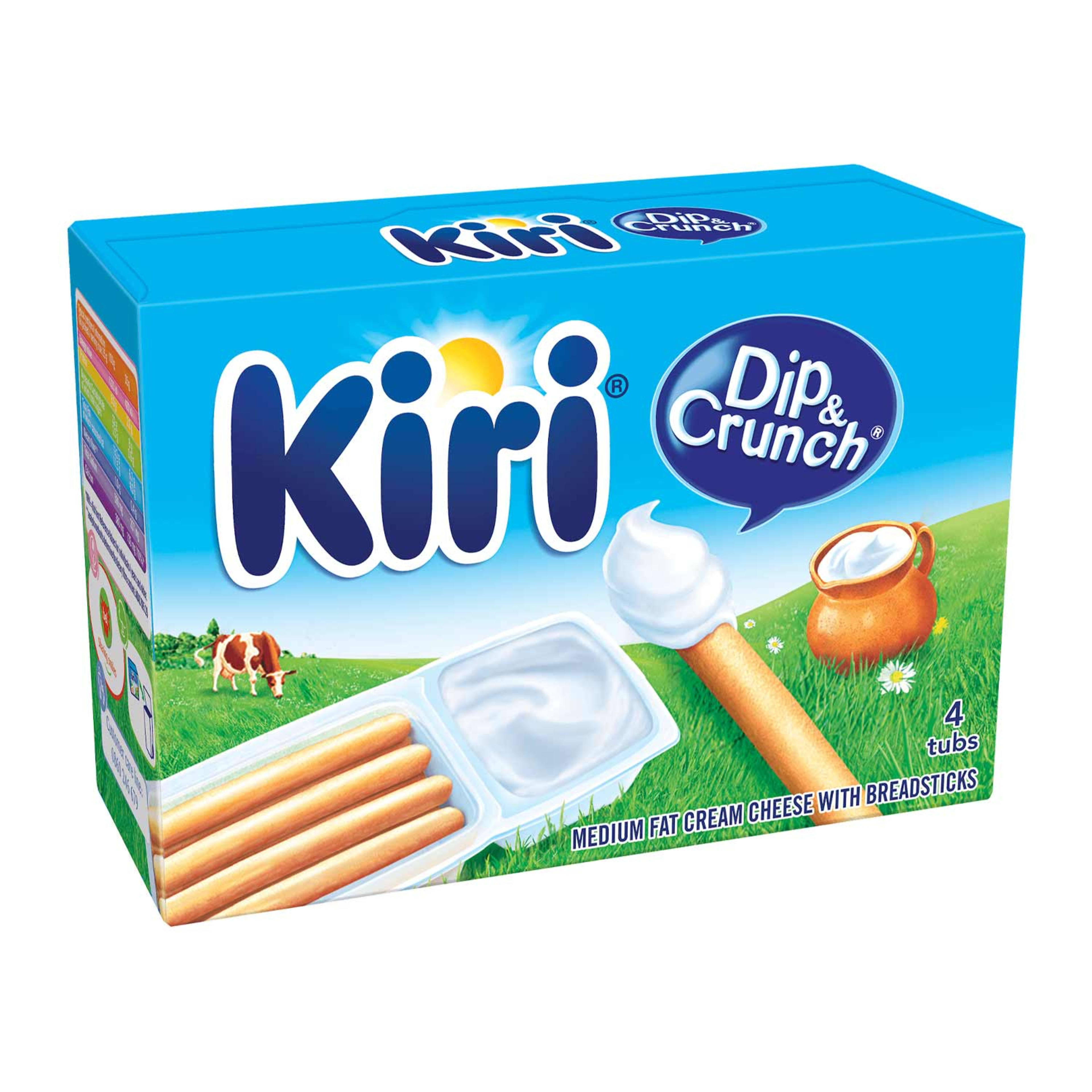 Kiri Dip & Crunch 4x35gm 140gm