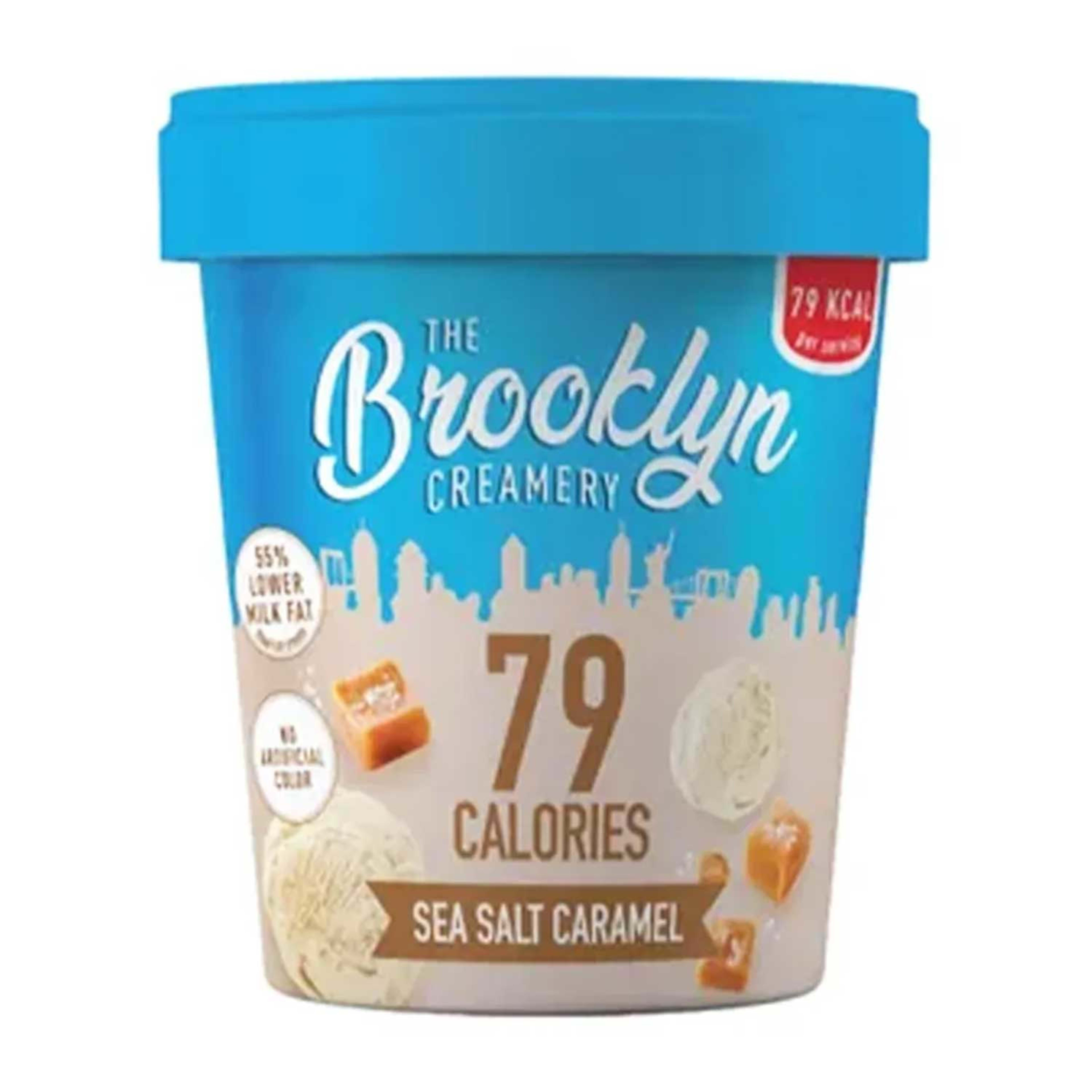Brooklyn Low Calories Sea Salt Caramel Ice Cream 450ml