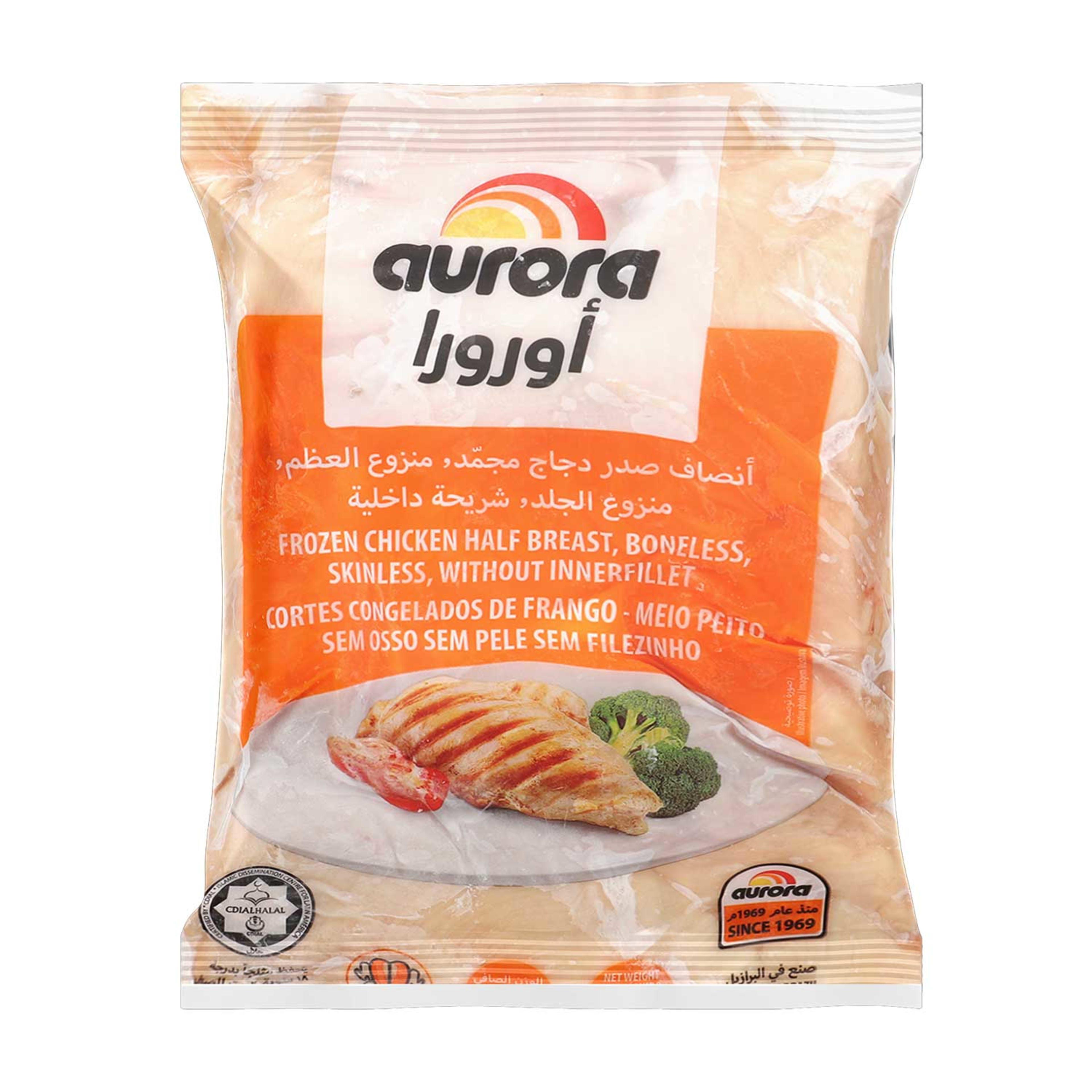 Aurora B/l Skinless Chicken Breast 2kg