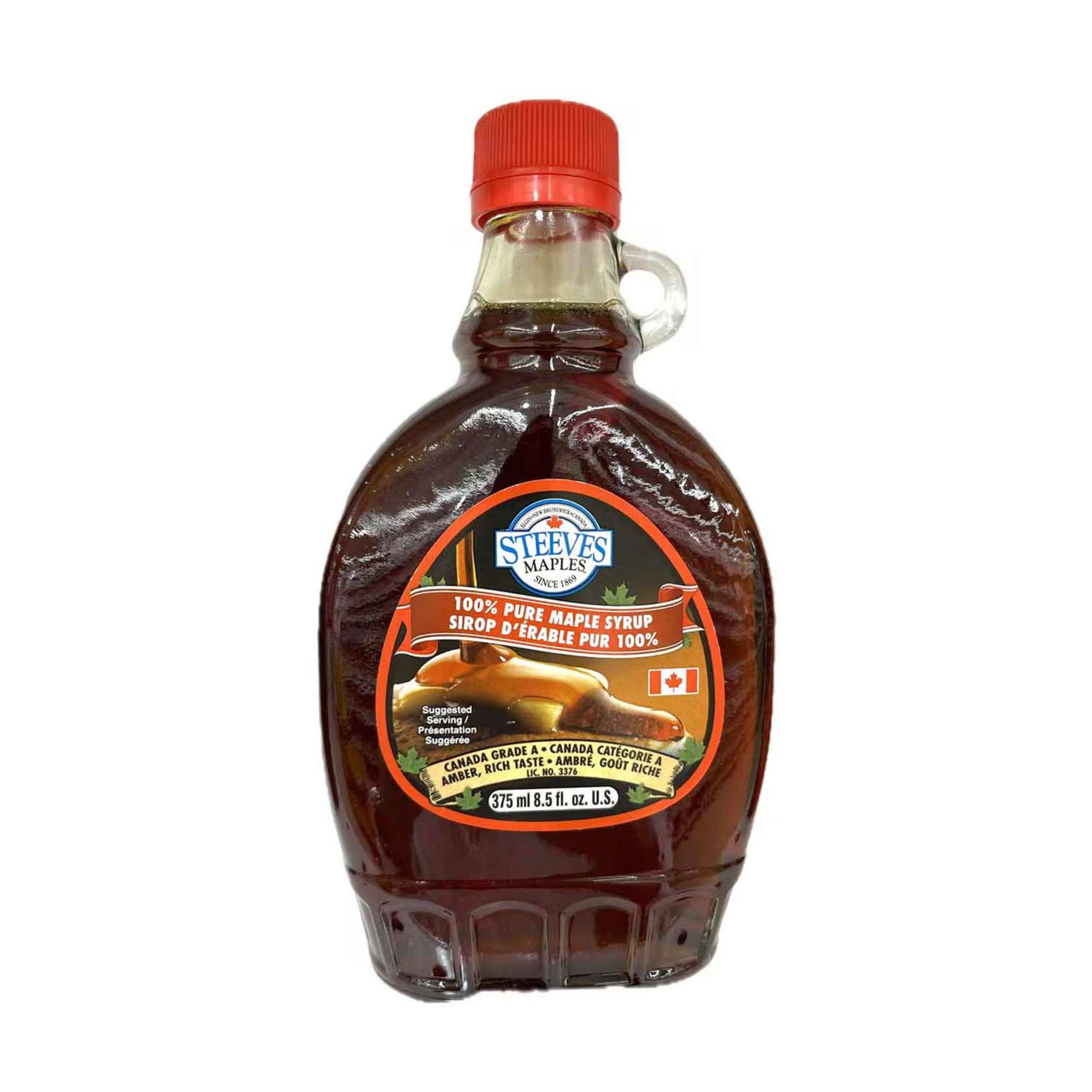 Steeves Maples 100% Pure Maple Syrup 375ml