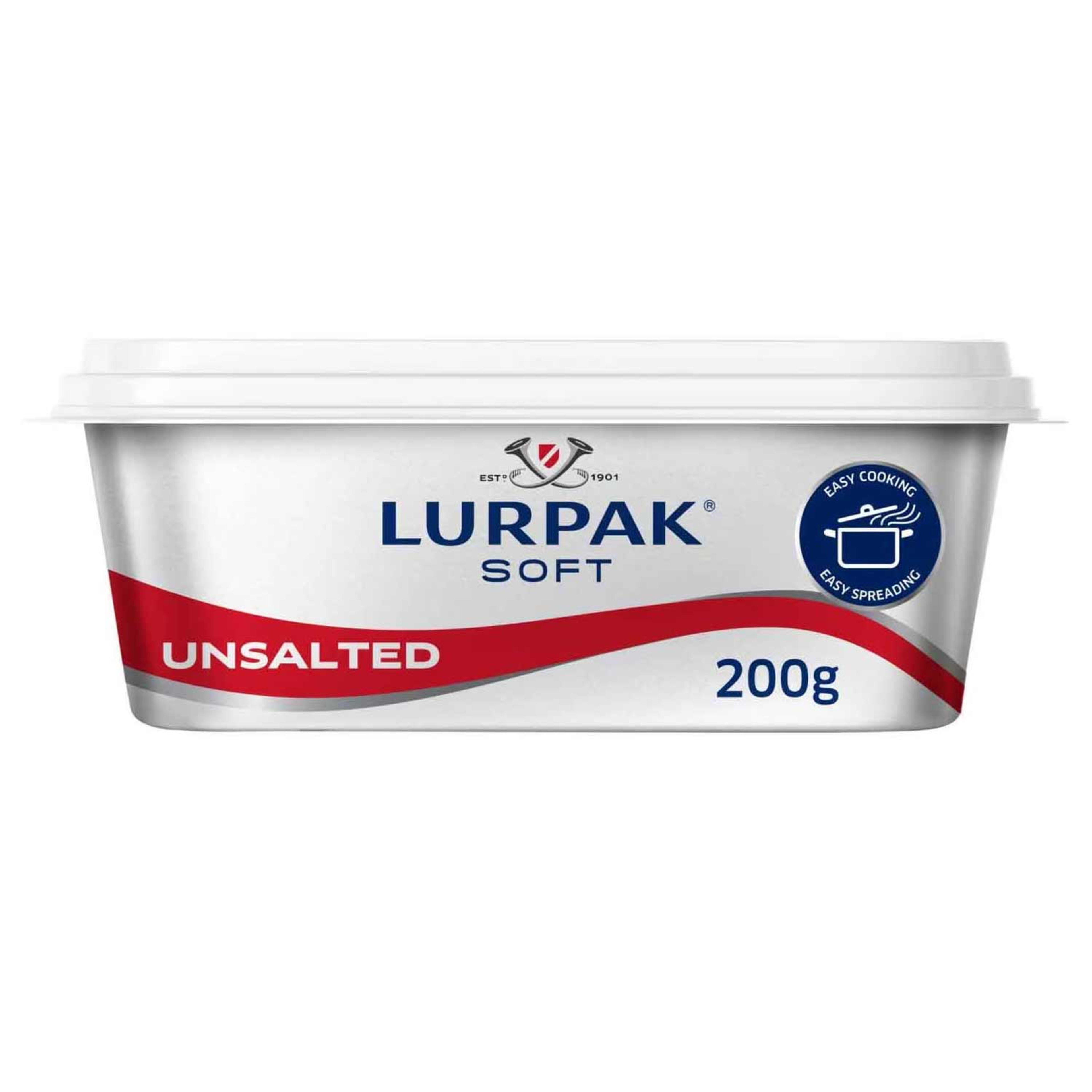 Lurpak Soft Unsalted Tub 200gm