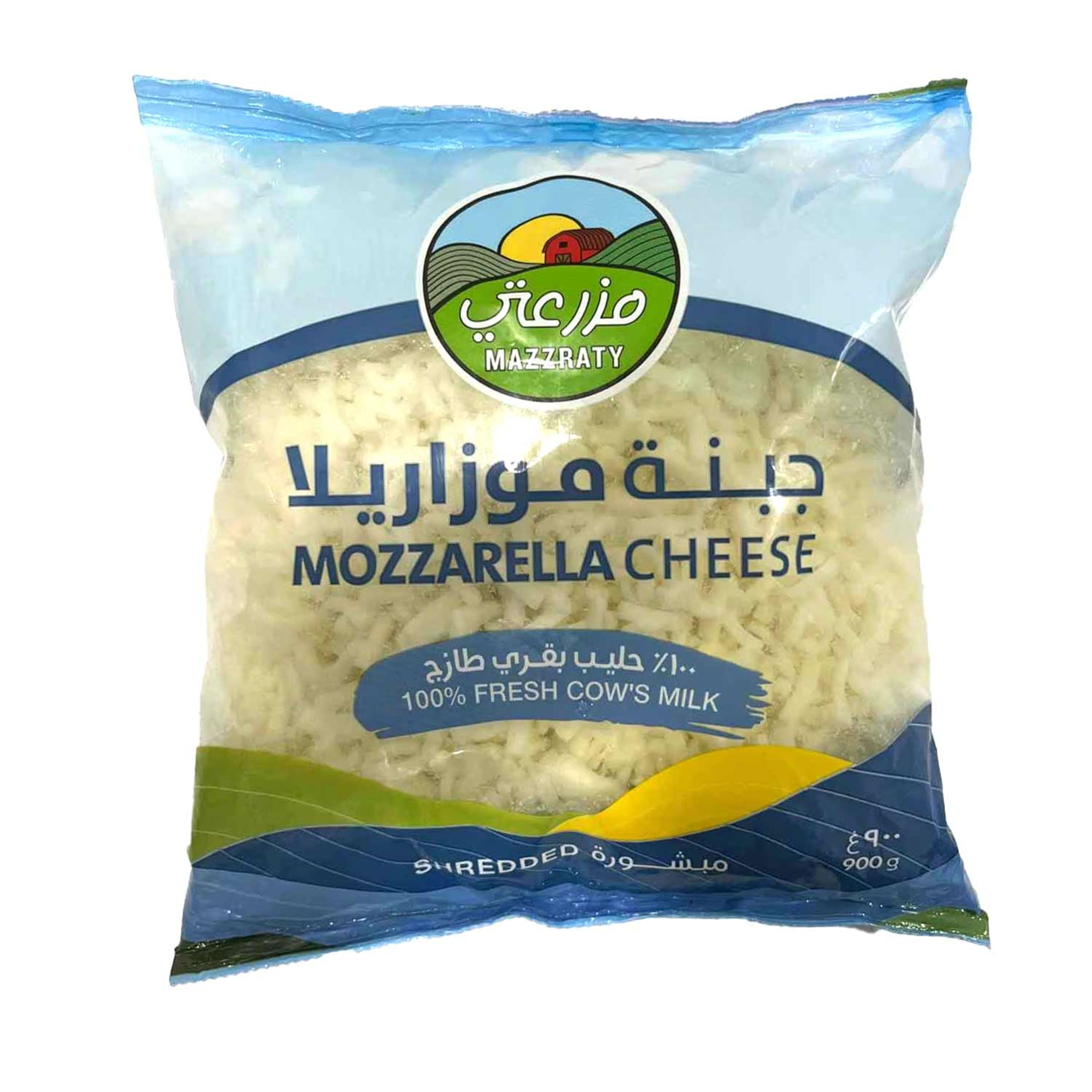 Mazzraty Mozzarella Cheese Shredded 900gm