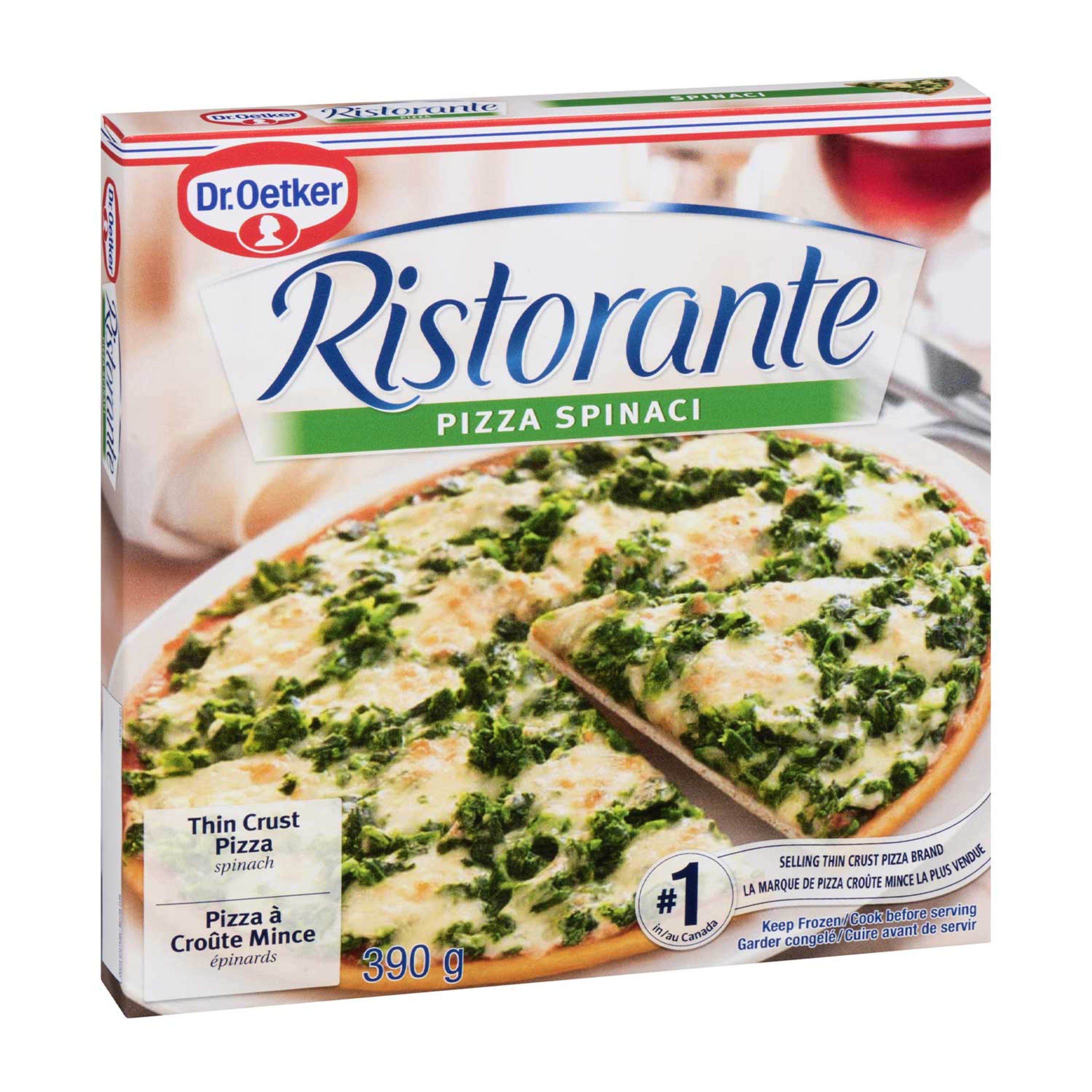 Dr.oetker Ristorante Pizza Spinacci 390gm #do001-0