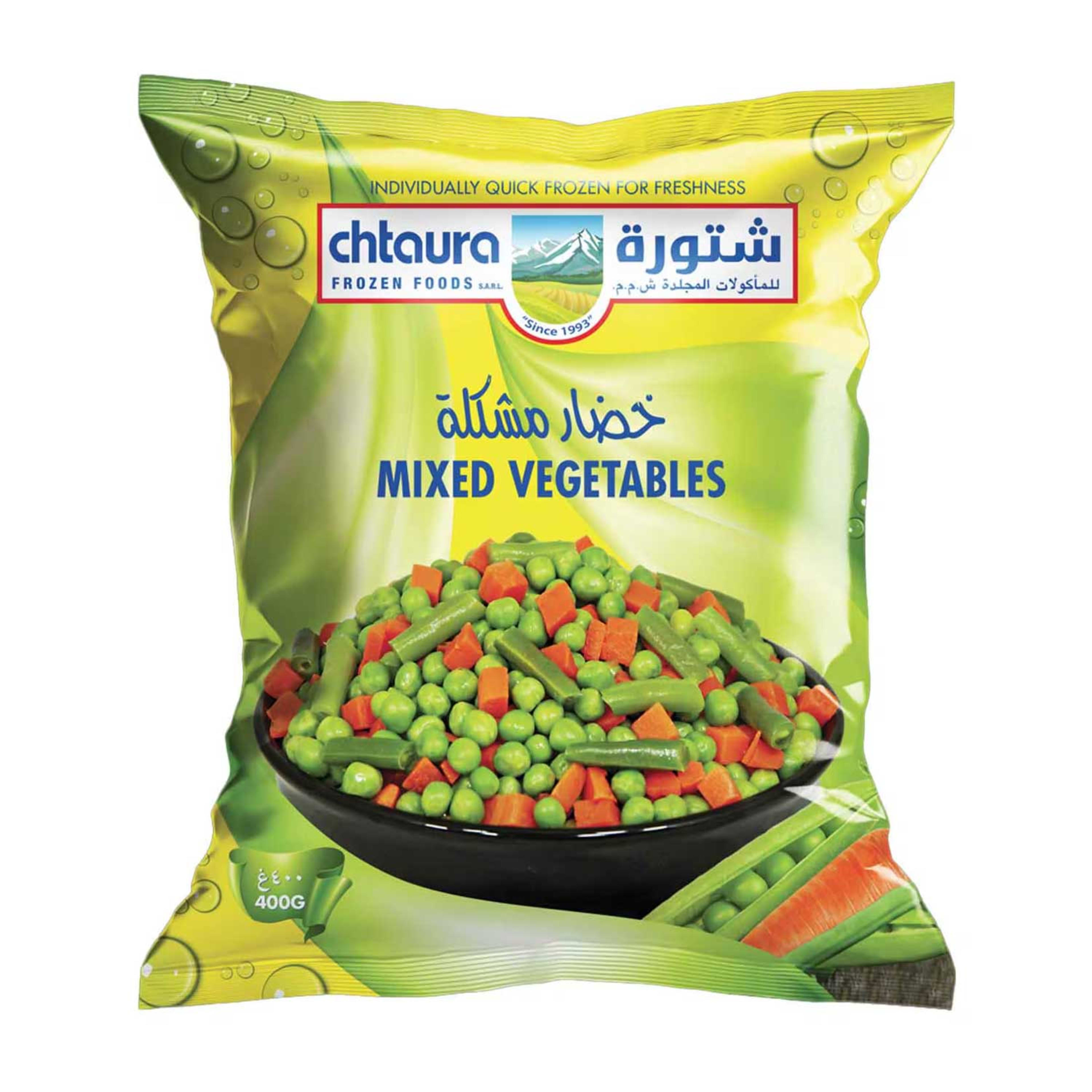 Chtaura Mix Vegetables (frozen) 400gm