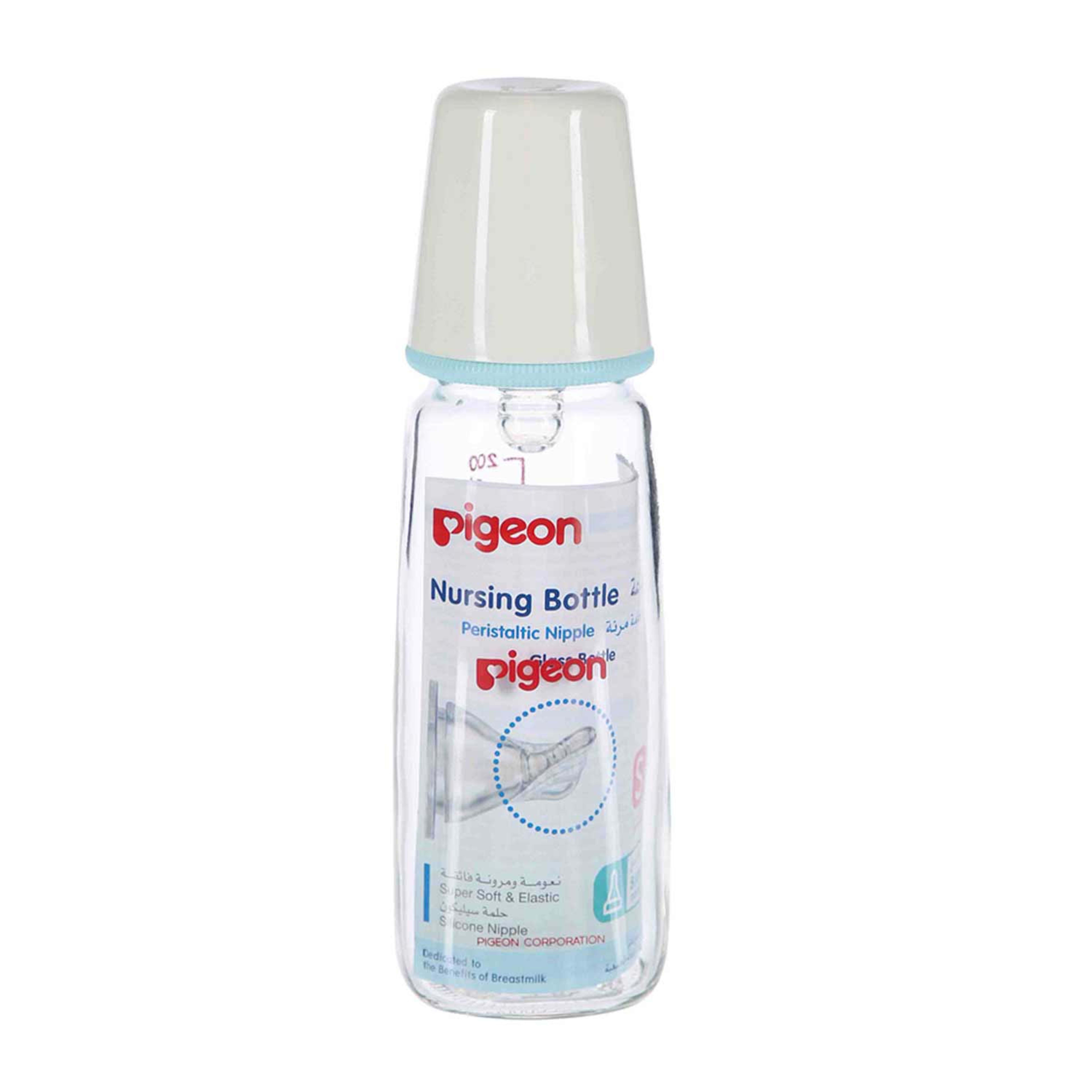 Pigeon Nursing Glass Bottle K-6 200cc Pa291