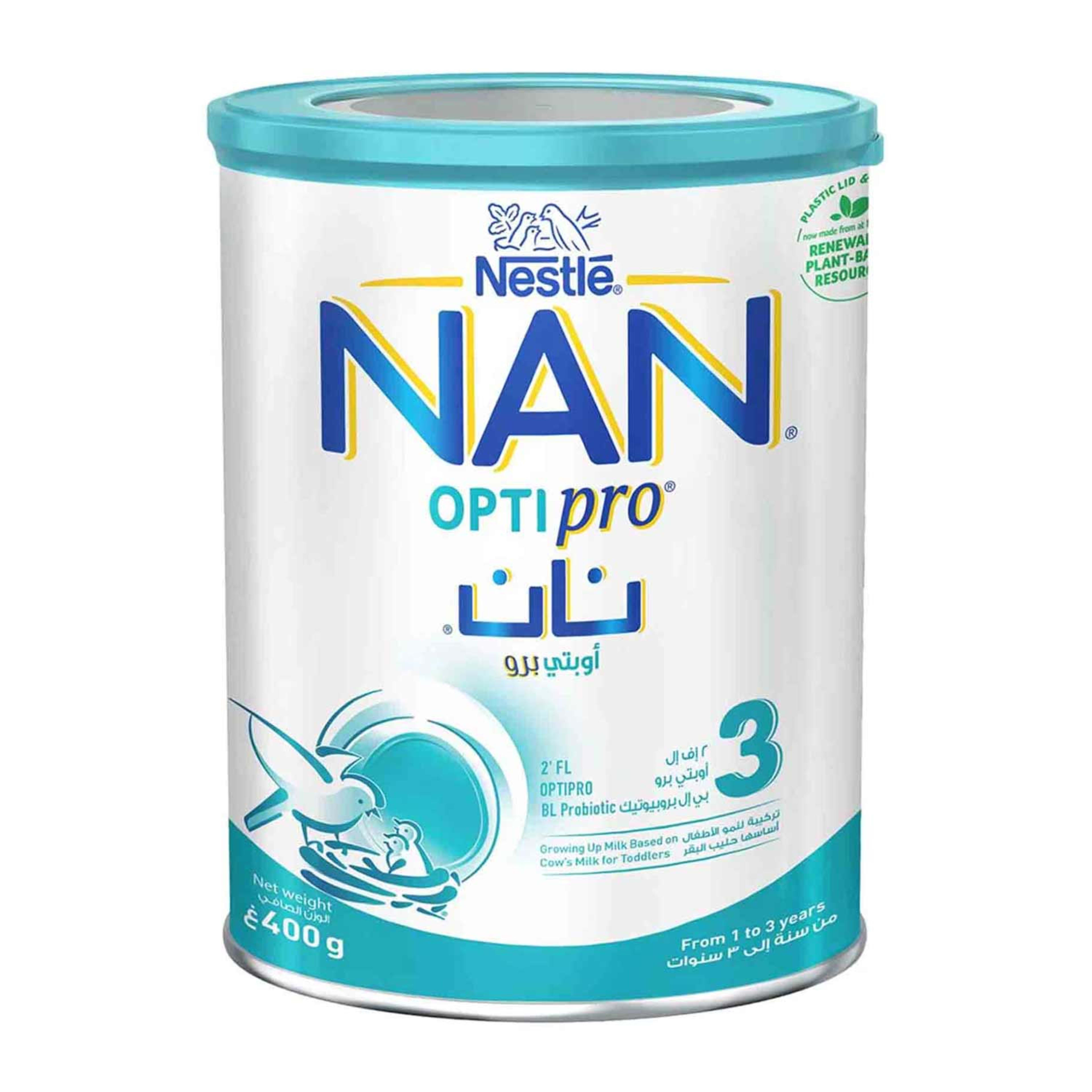 Nestle Nan 3 Optipro Milk 400gm