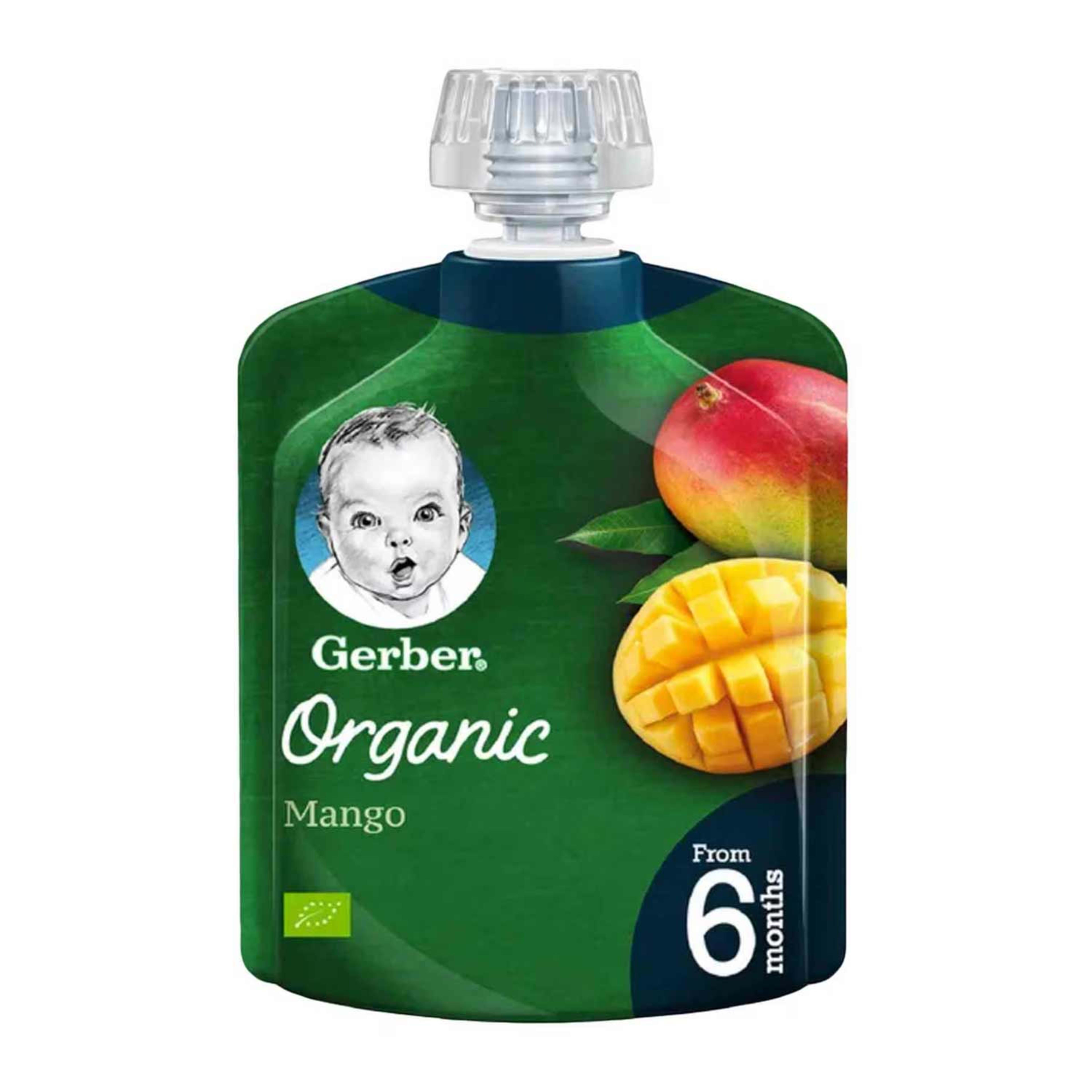 Gerber Organic Mango Puree 90gm