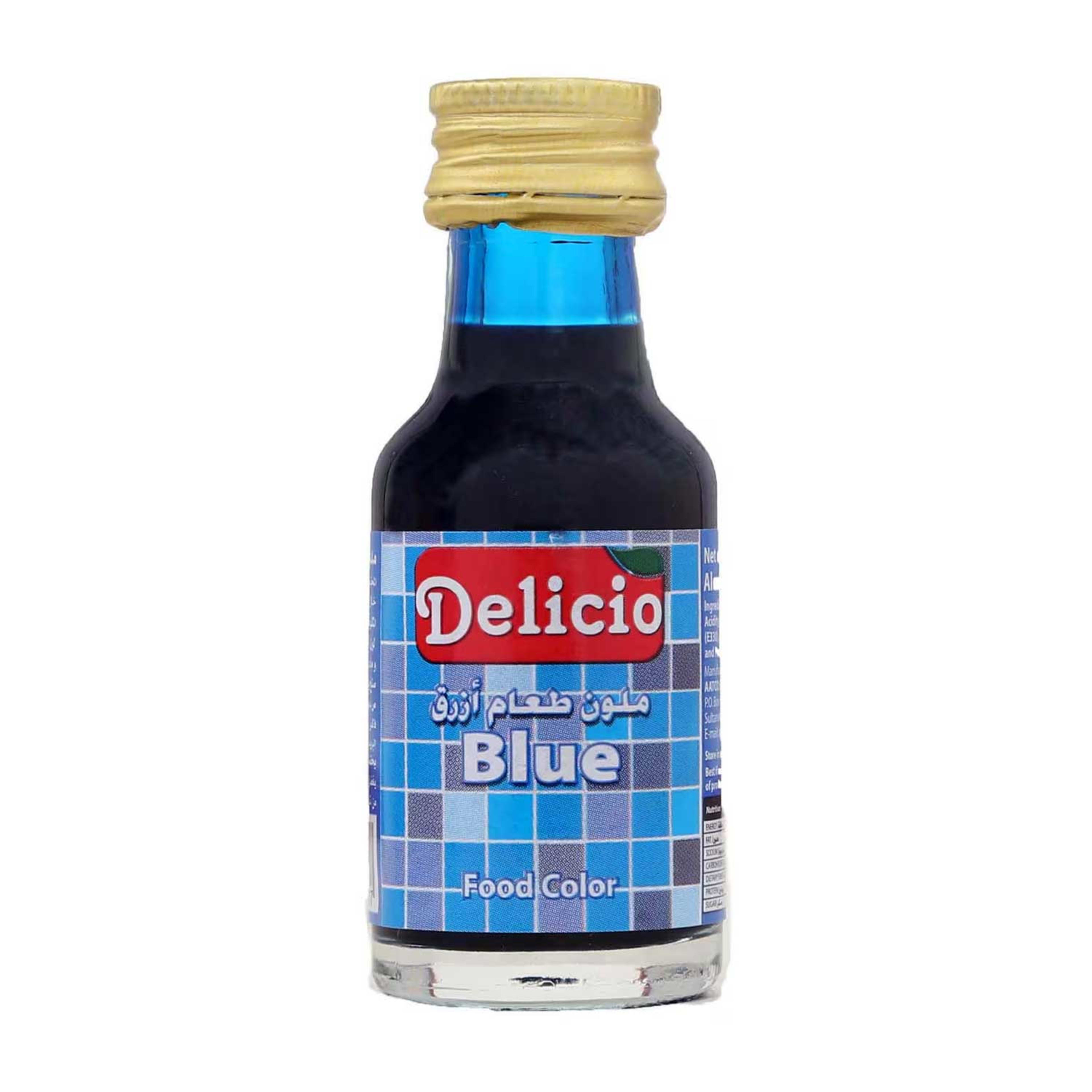 Delicio Blue Food Colour 28ml