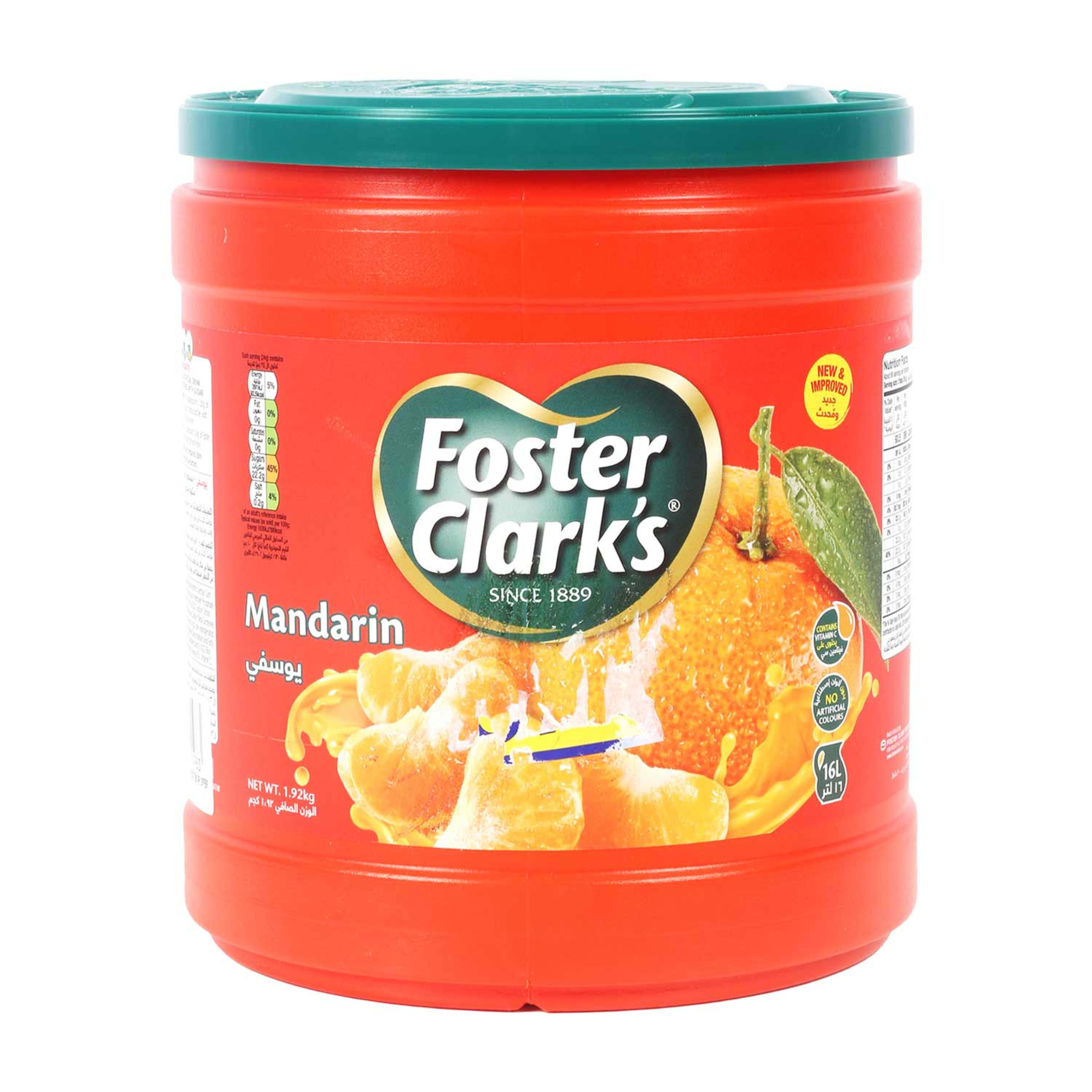 Foster Clark's Instant Drink Mandarin 1.92kg