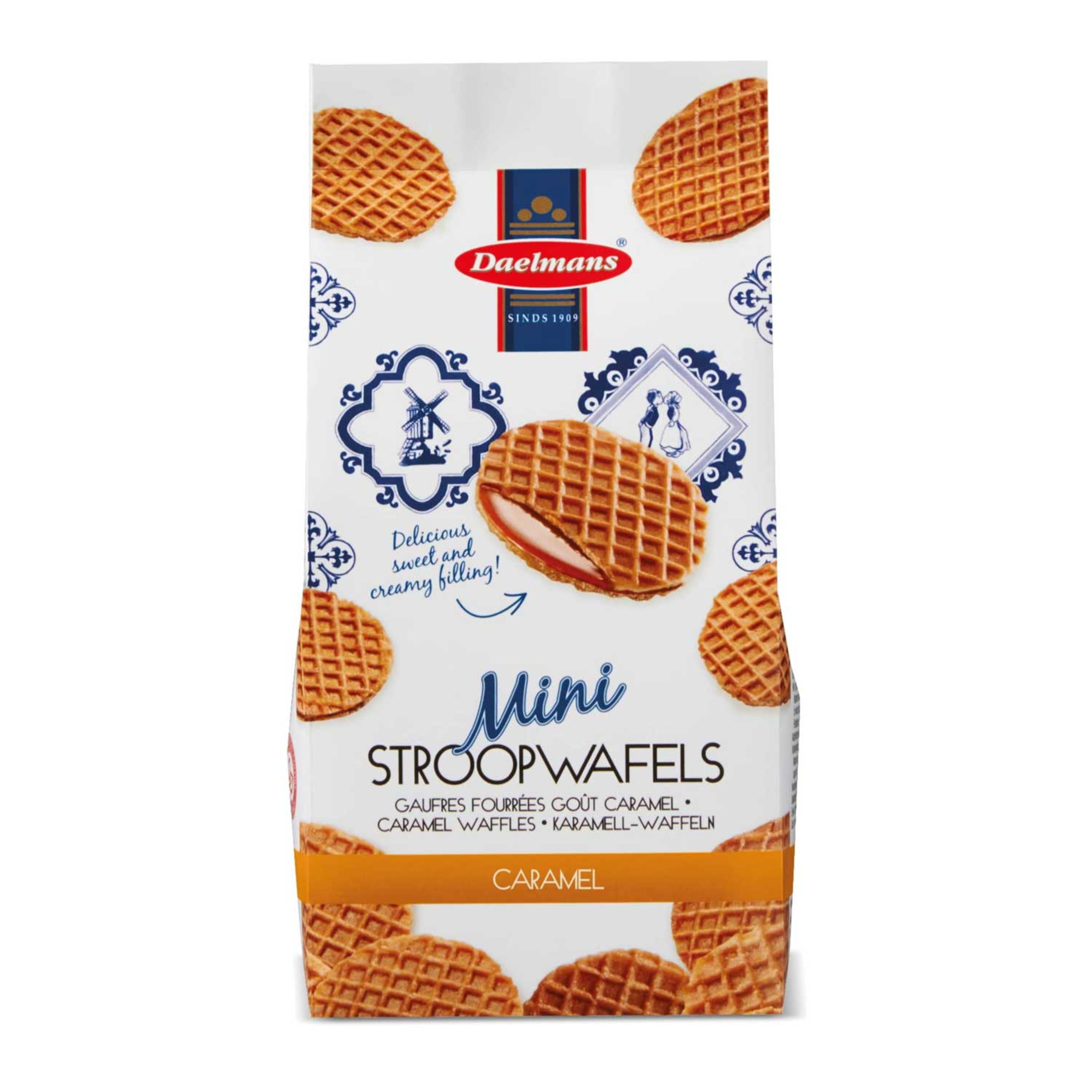 Daelmans Dutch Delight Caramel Waffles Minis 200gm