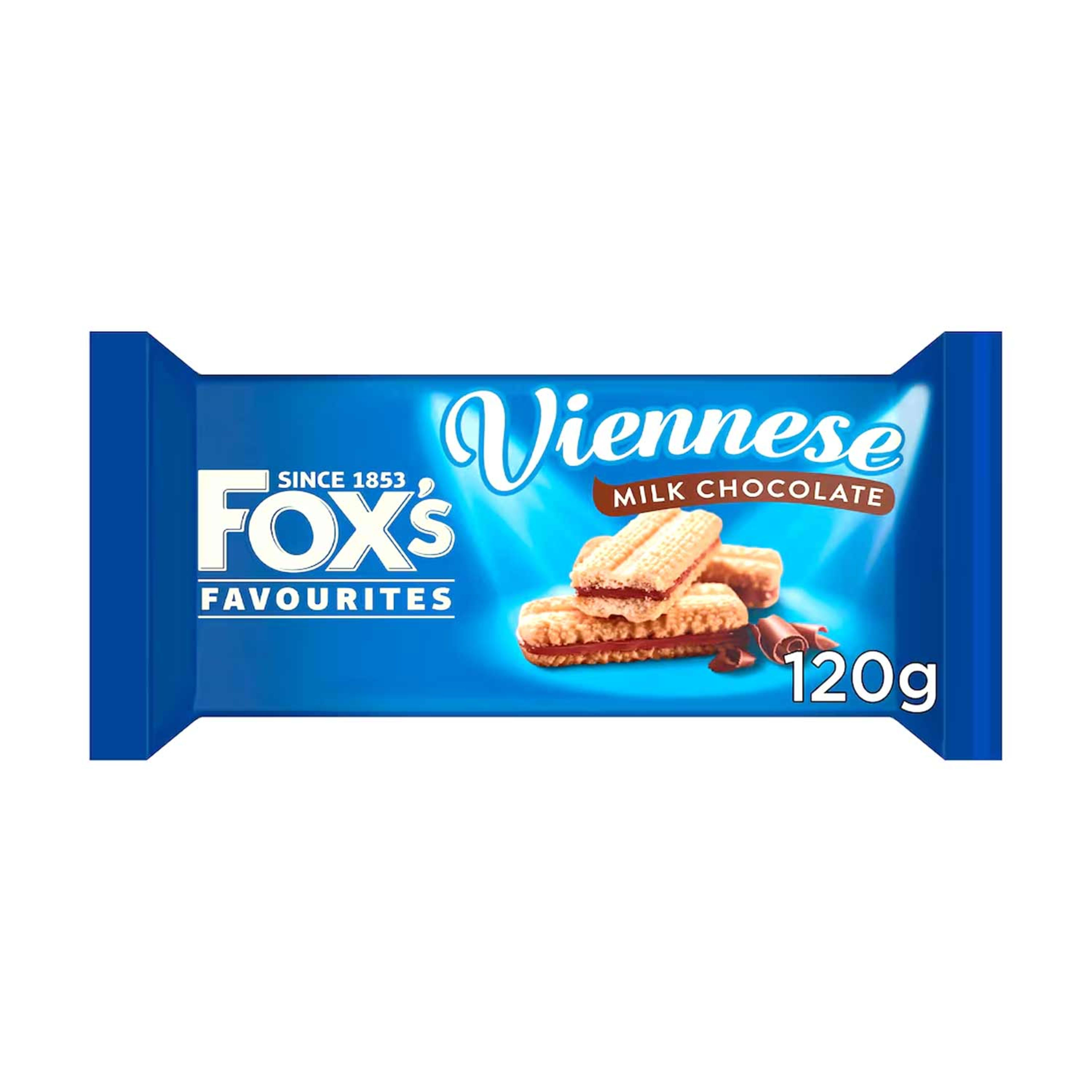 Fox's Milk Chocolate Viennese Biscuits 120gm