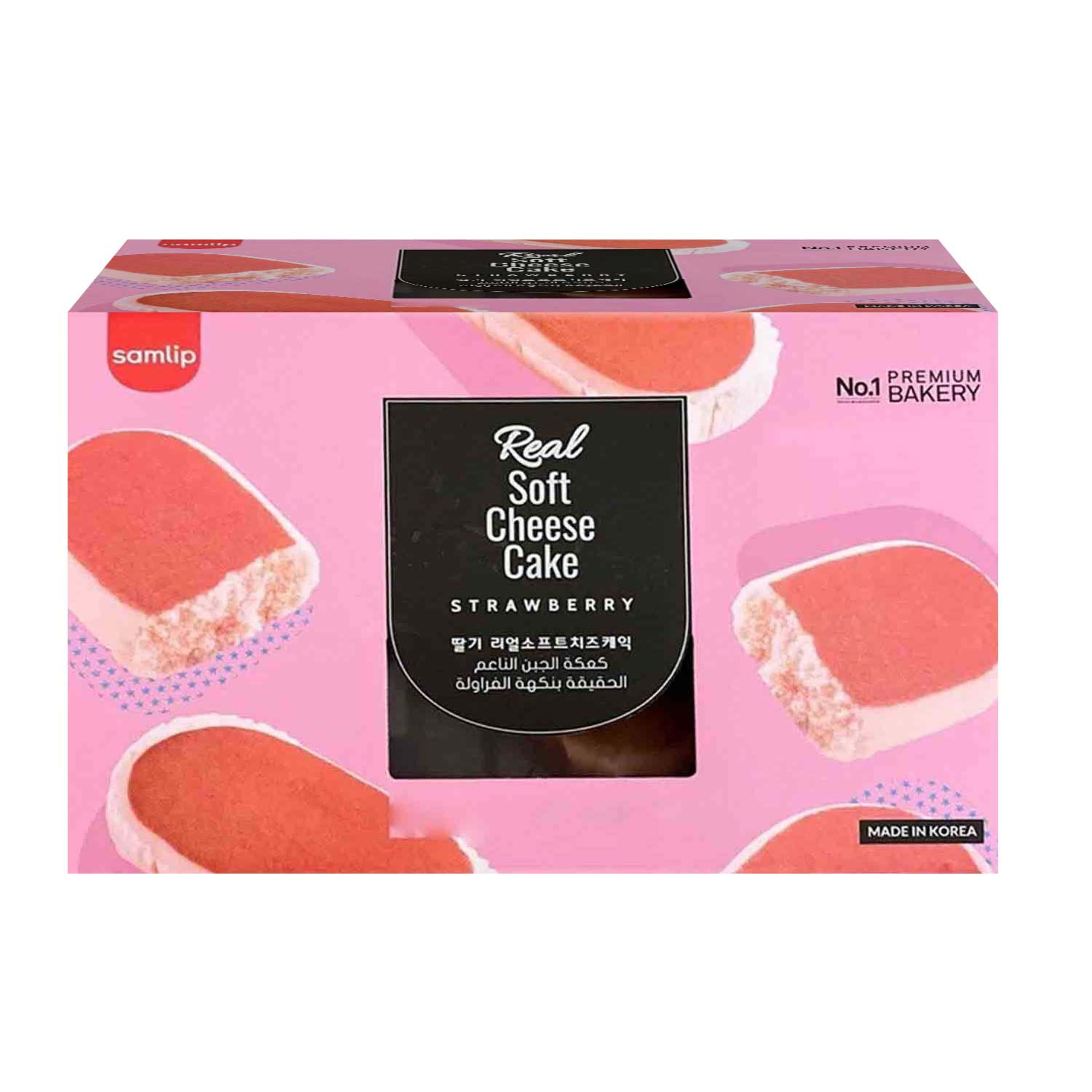 Samlip Real Soft Cheese Cake Strawberry 70gm