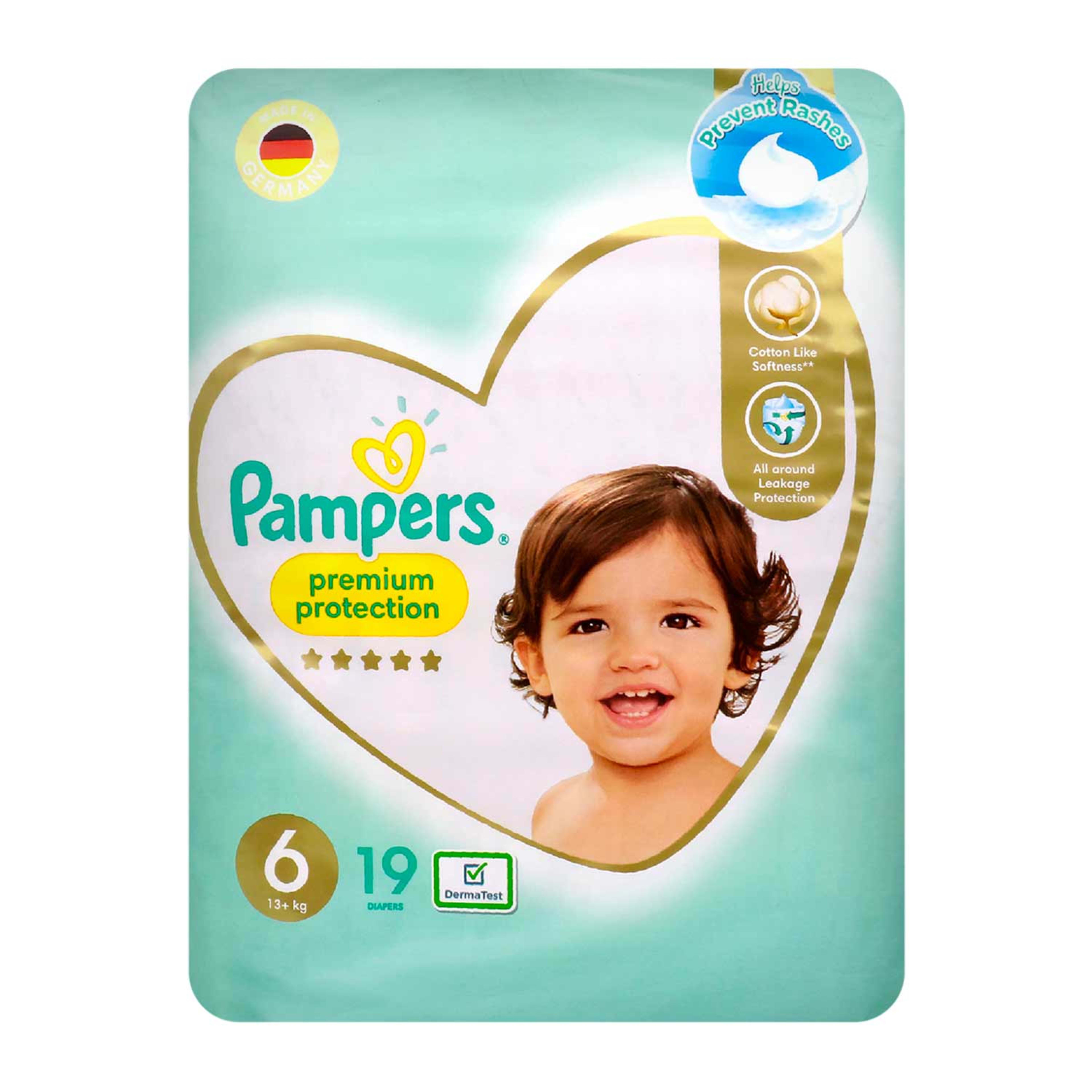 Pampers Premium Protection Diaper 13+ Kg #6 19pcs