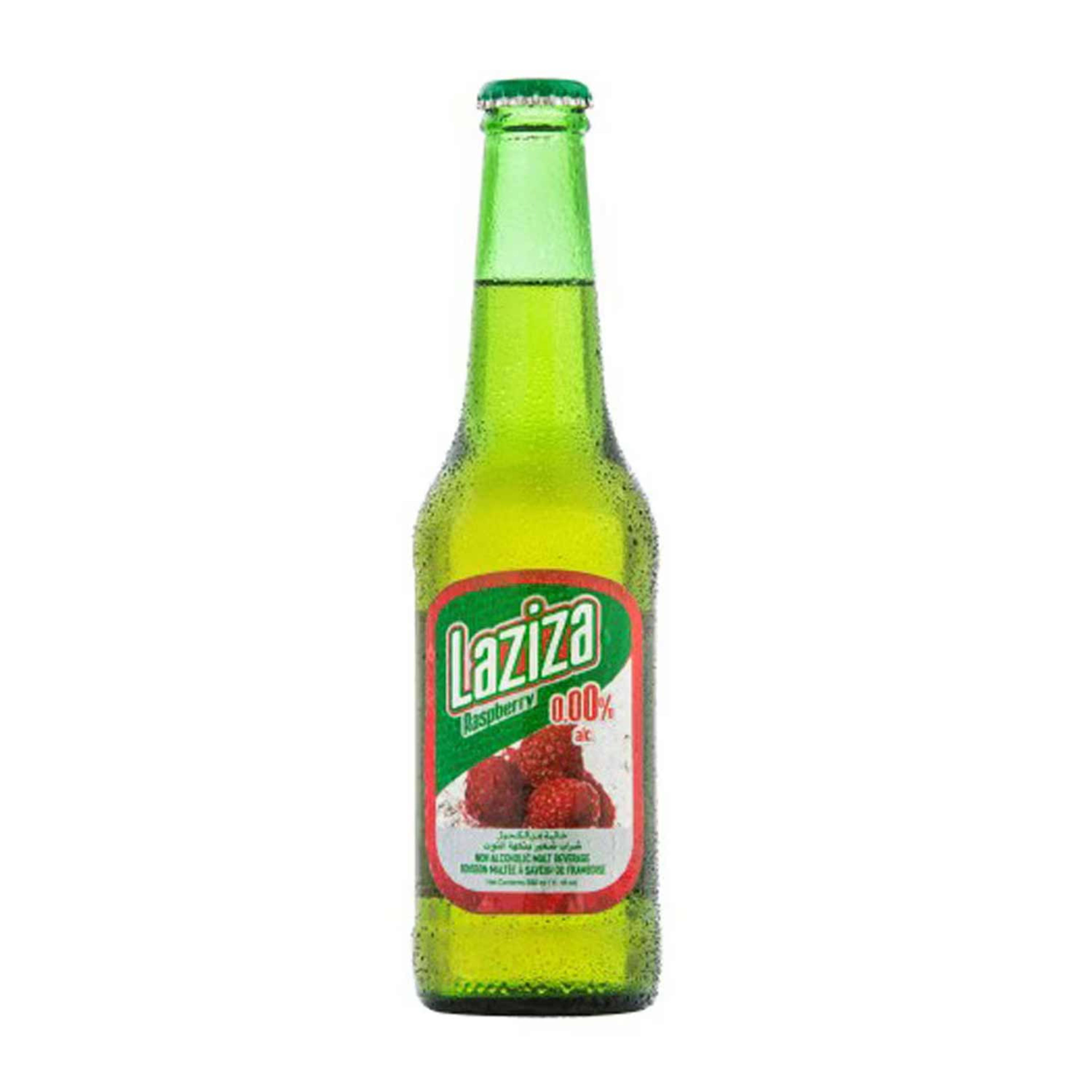 Laziza Non Alcoholic Malt Beverage Rasberry 330ml
