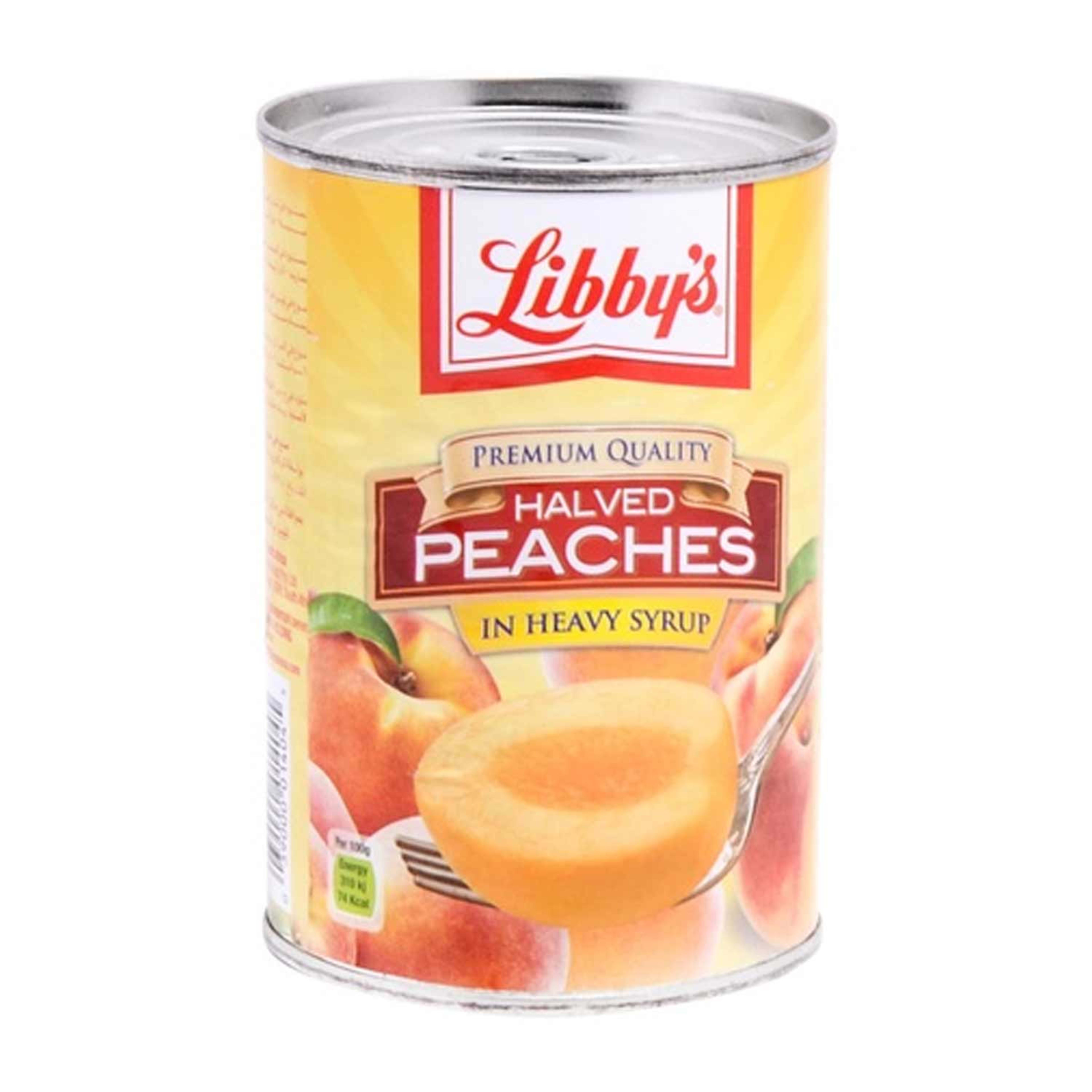 Libby's Yellow Cling Peache Halves in Heavy Syrup 420gm