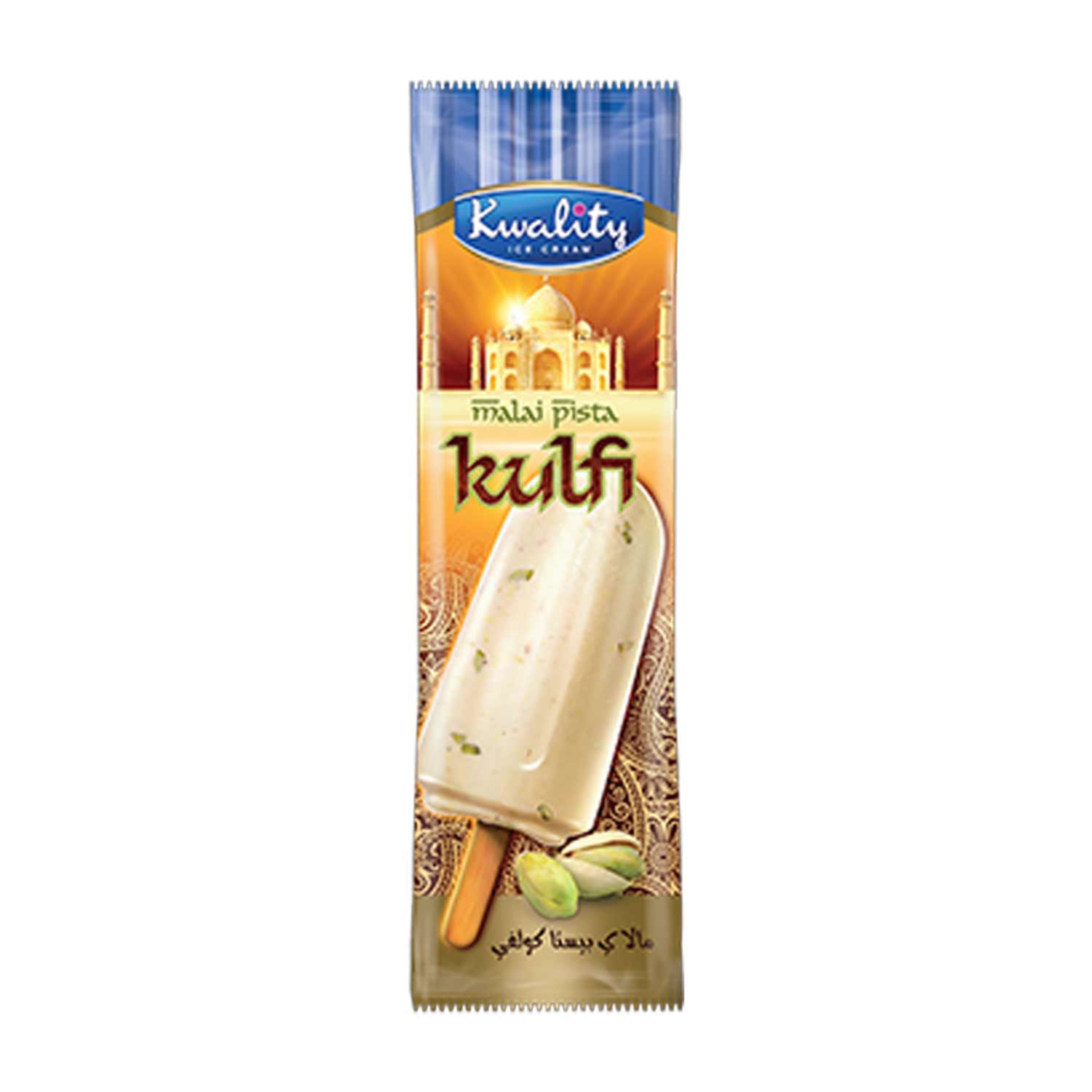 Kwality Malai Pista Kulfi Ice Cream Stick 65ml