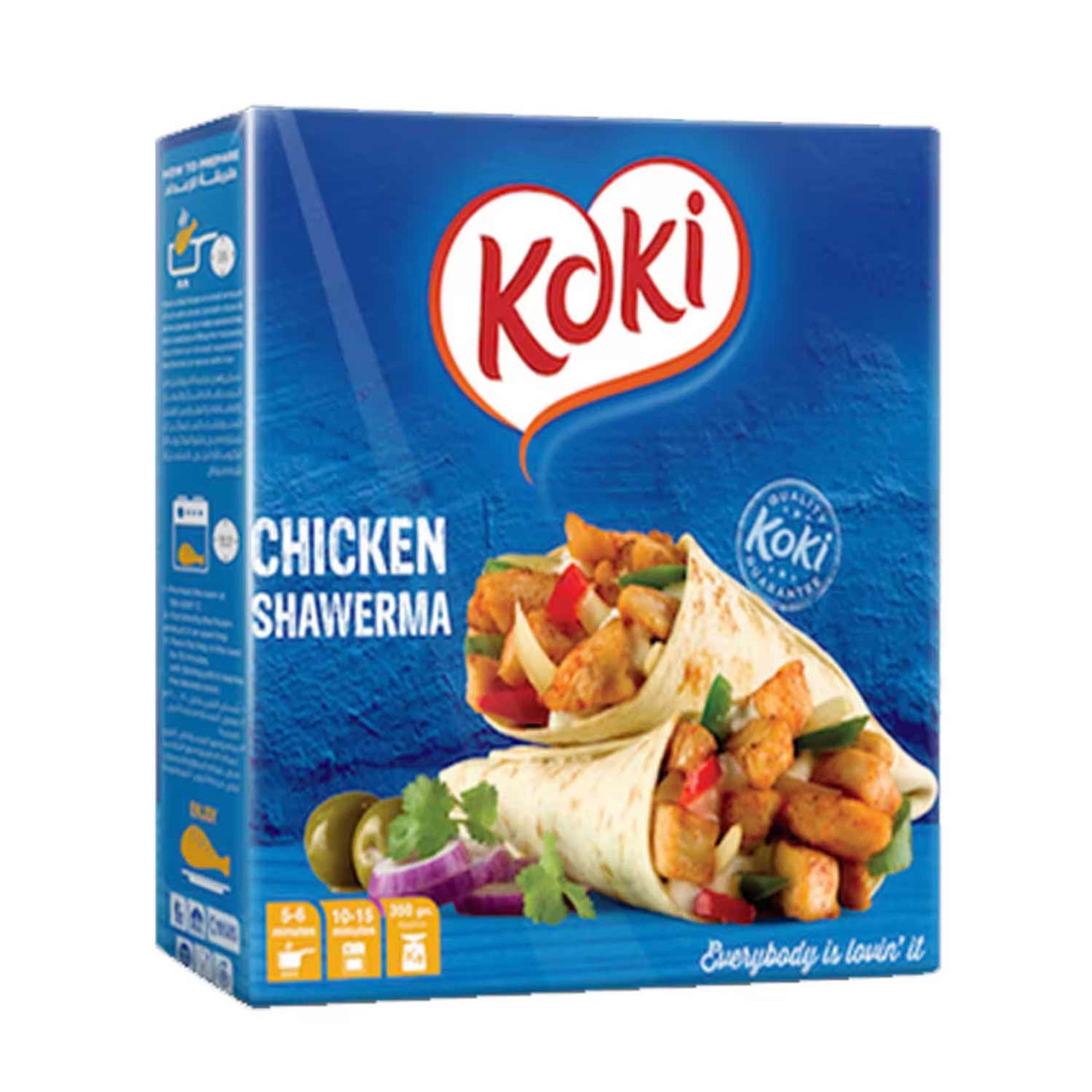 Koki Chicken Shawarma 350gm