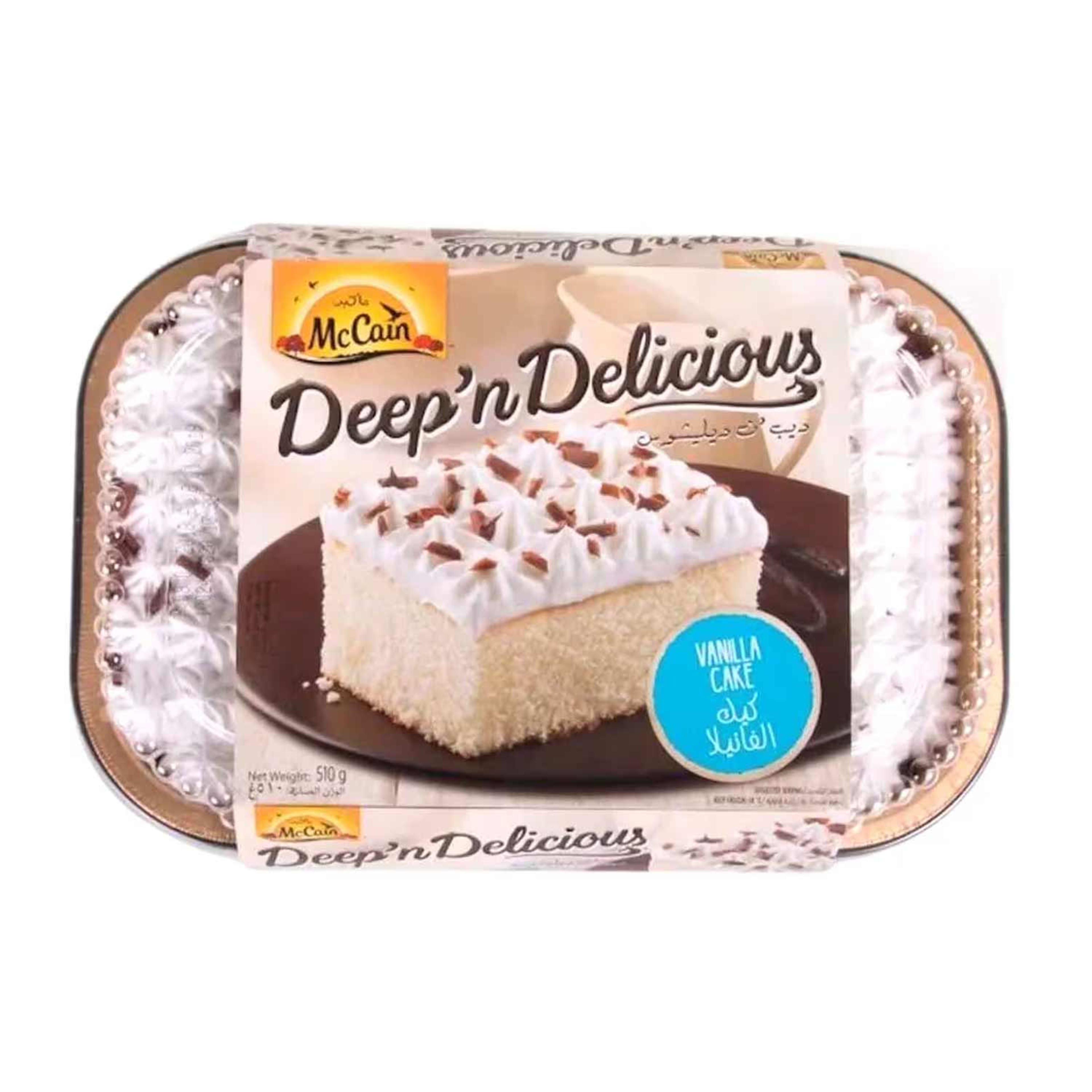 Mccain Vanilla Cake 510gm