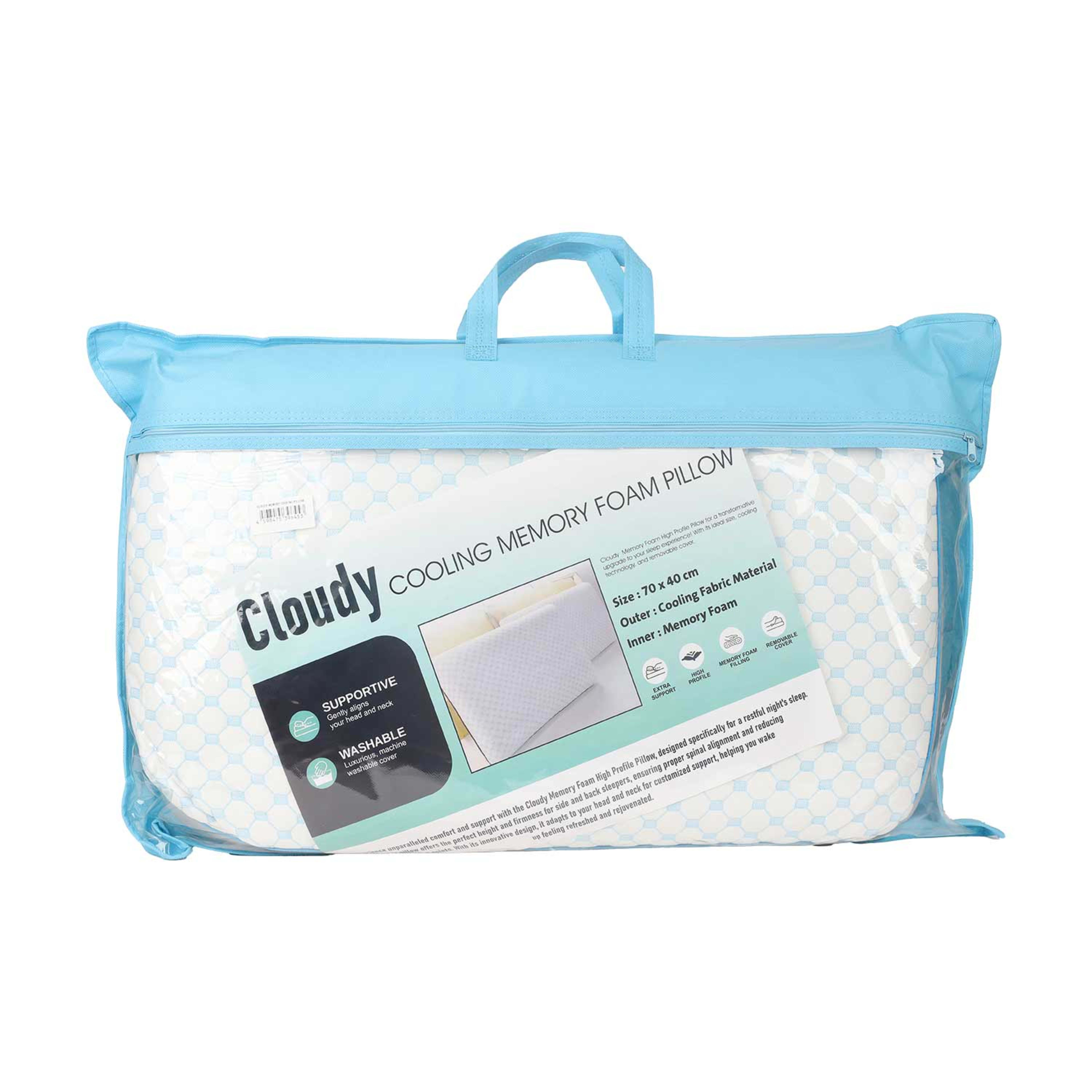 Cloudy Memory Cooling Pillow 40x70cm