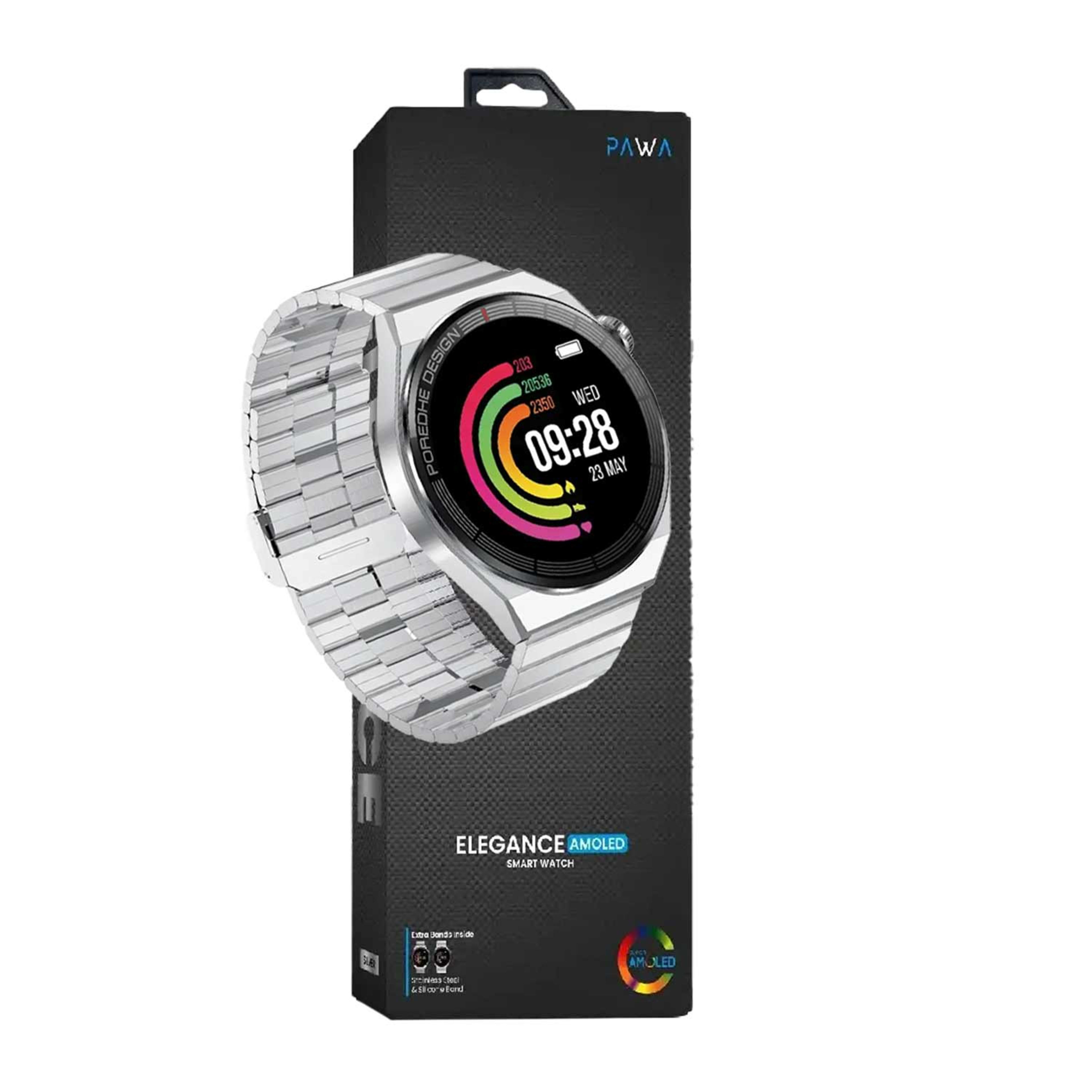 Pawa Elegance Amoled Smart Watch