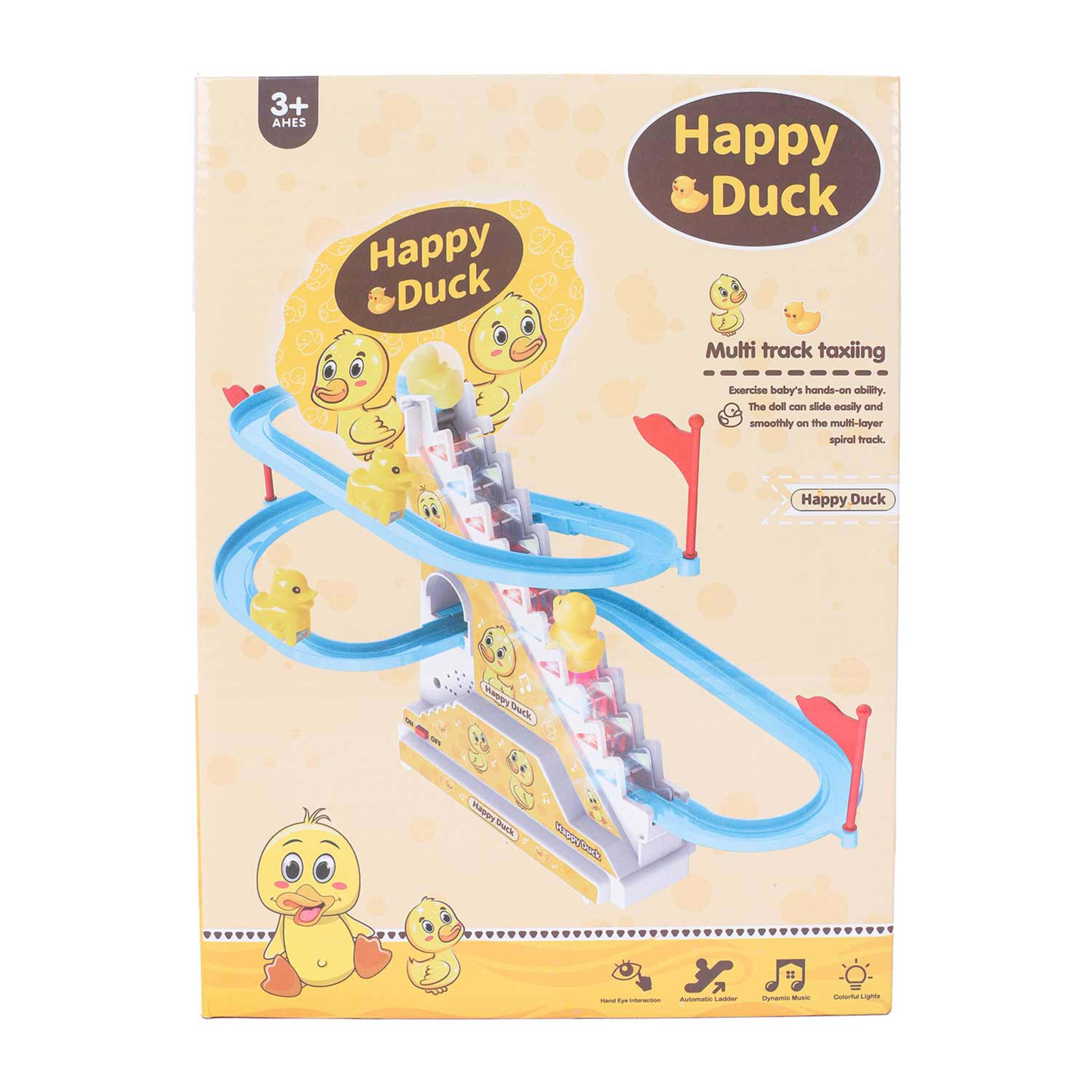 Happy Duck B/o Track with Light and Music 3301
