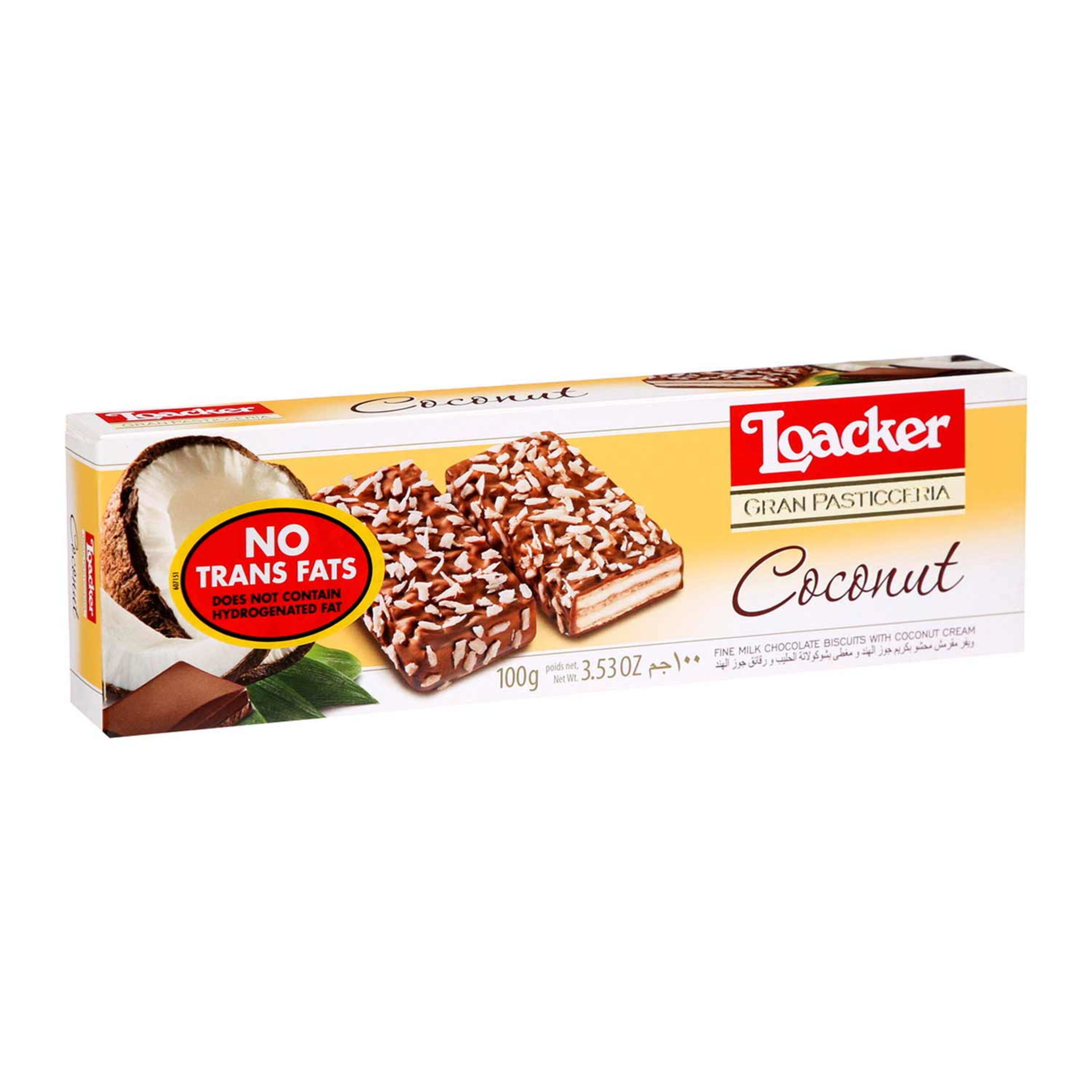 Loacker Gran Pasticceria Coconut 100gm