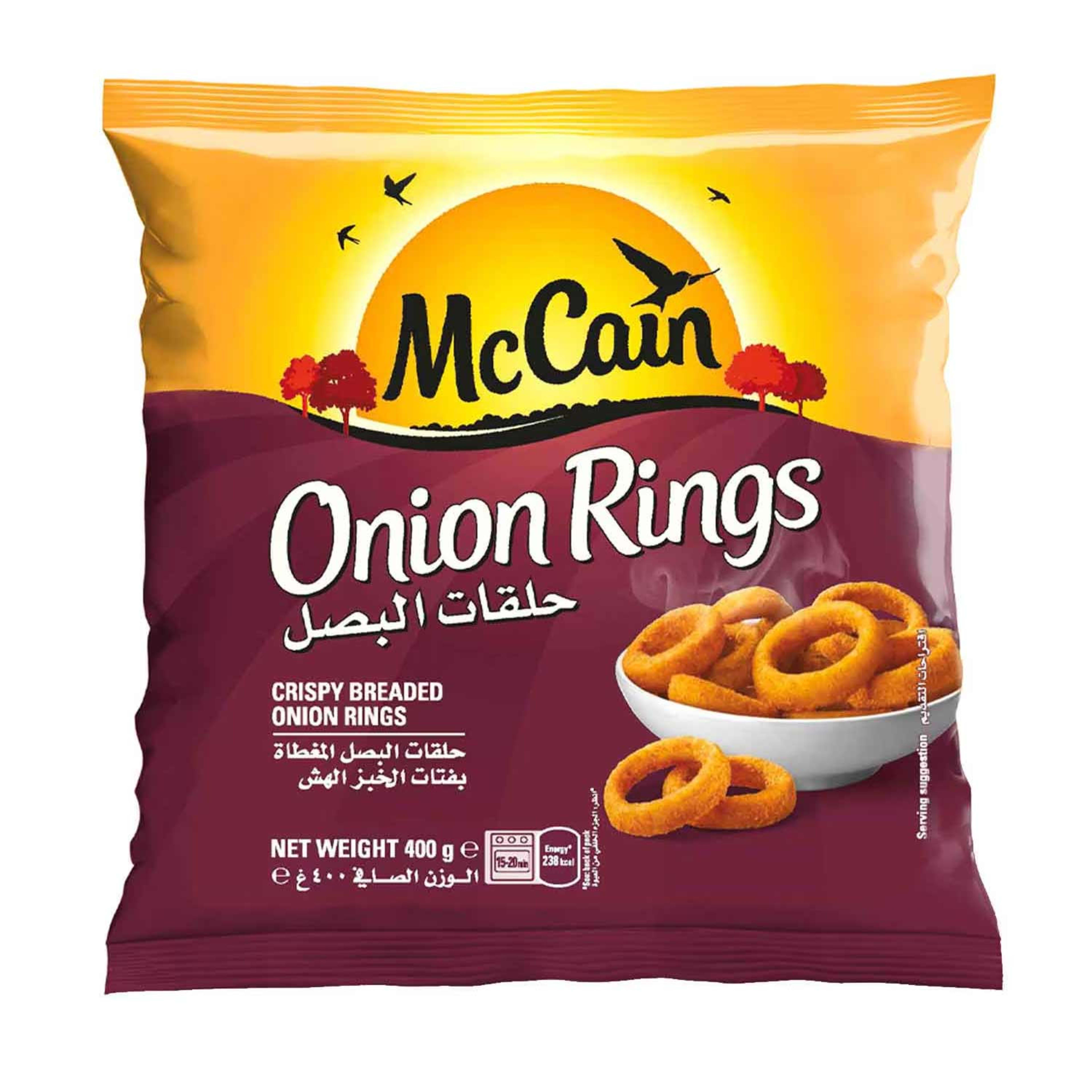Mccain Onion Rings 400gm