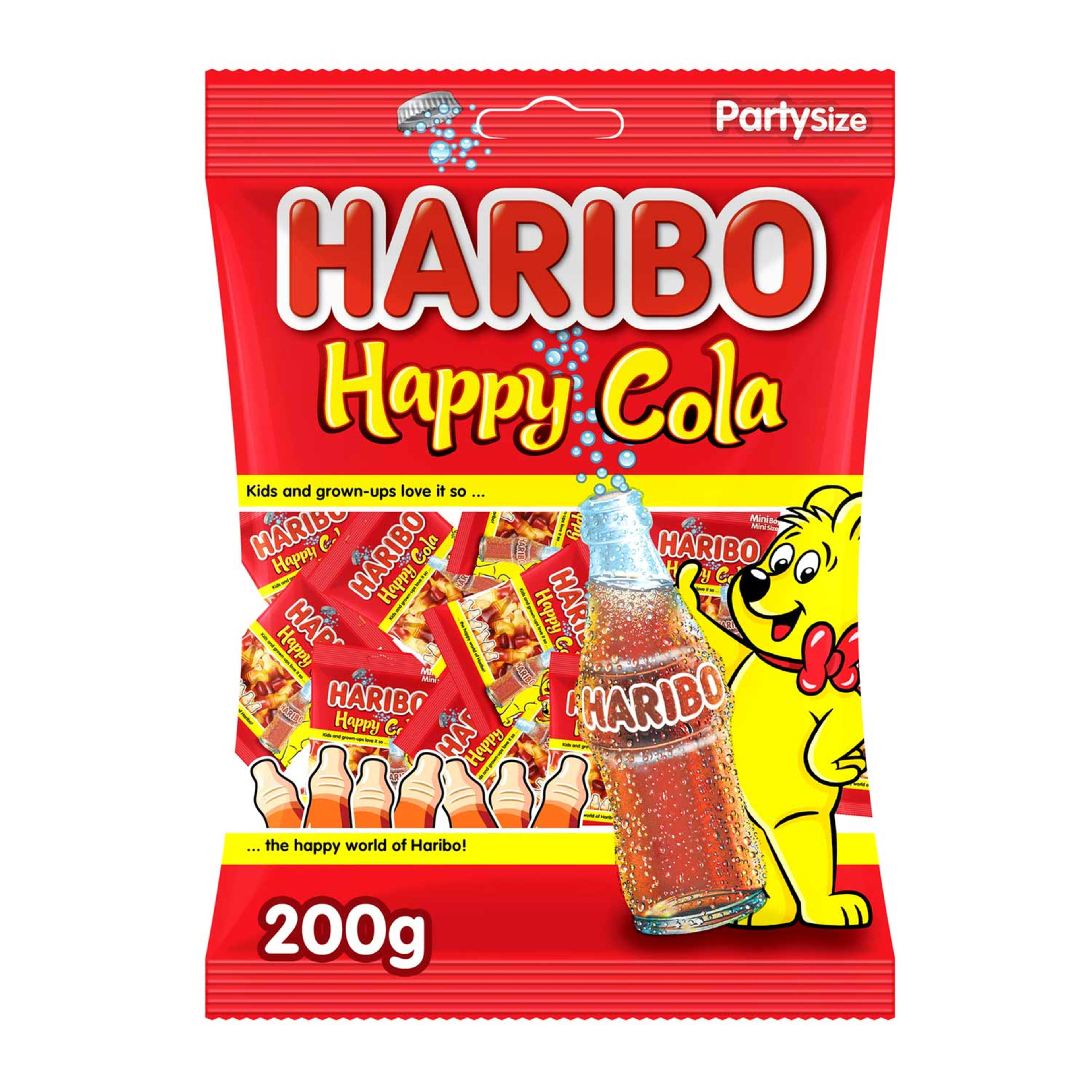 Haribo Happy Cola Jelly Candy 200gm